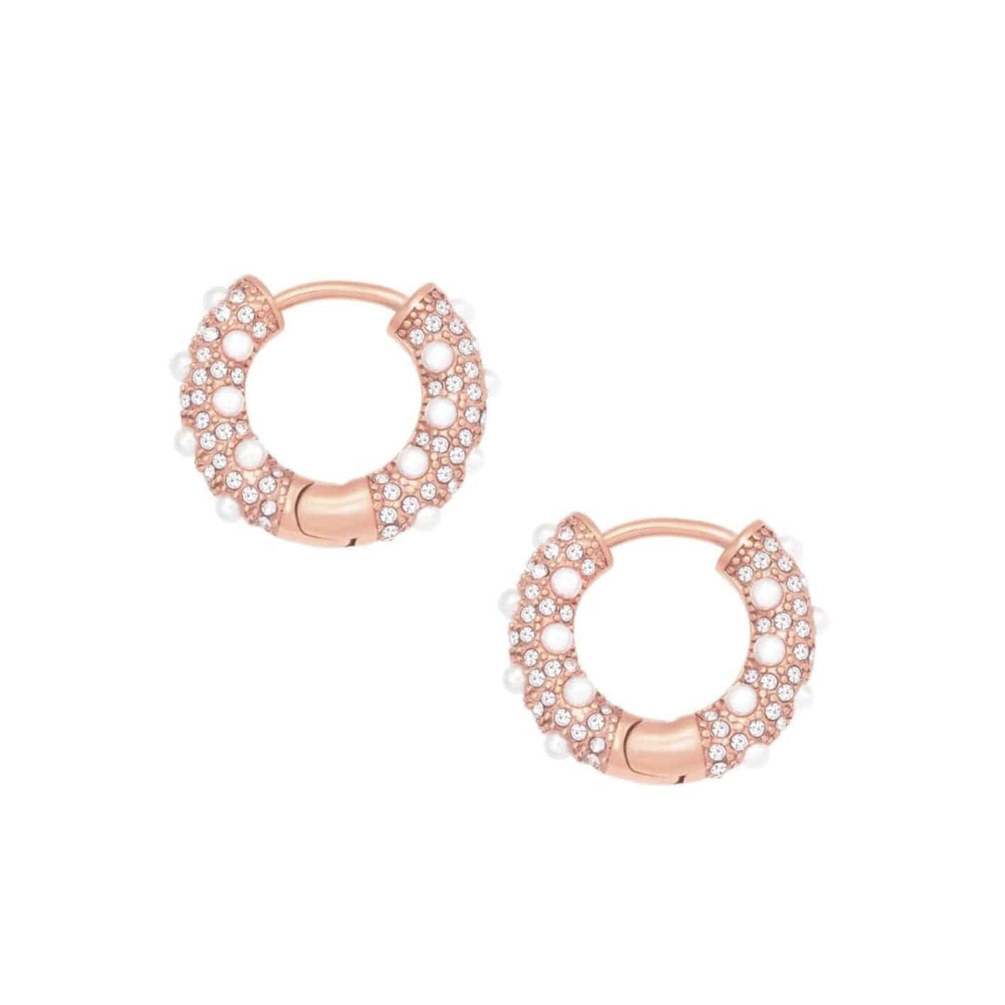 Alice Pearl Hoop Earrings - Image 26