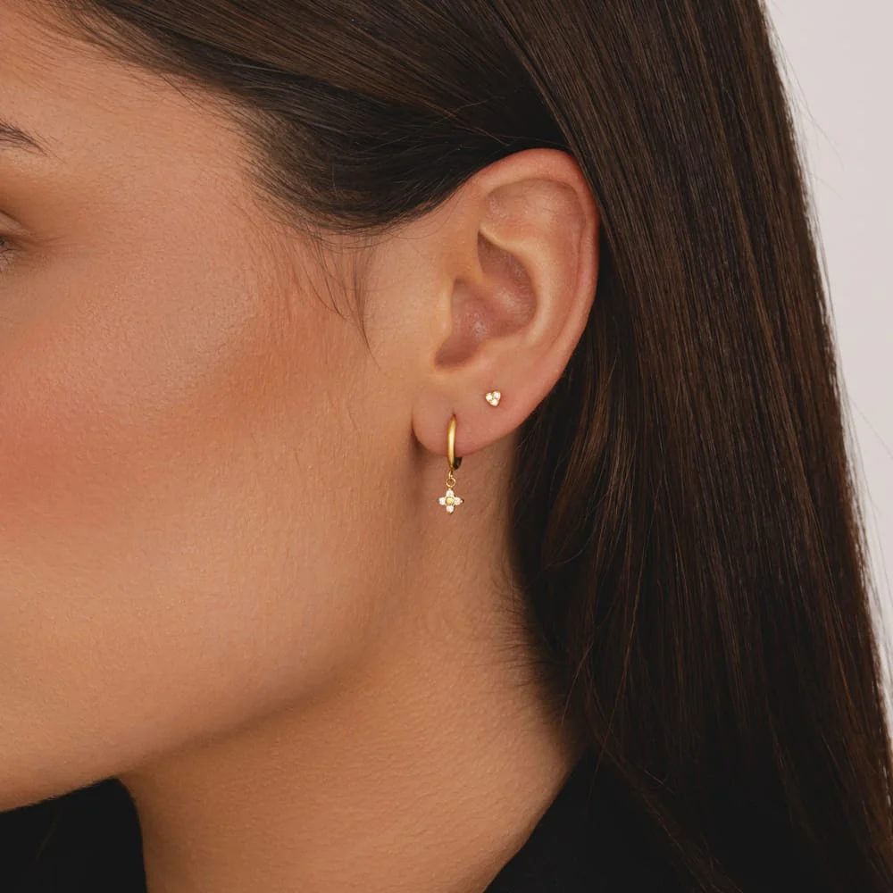 Alix Hoop Earrings - Image 2