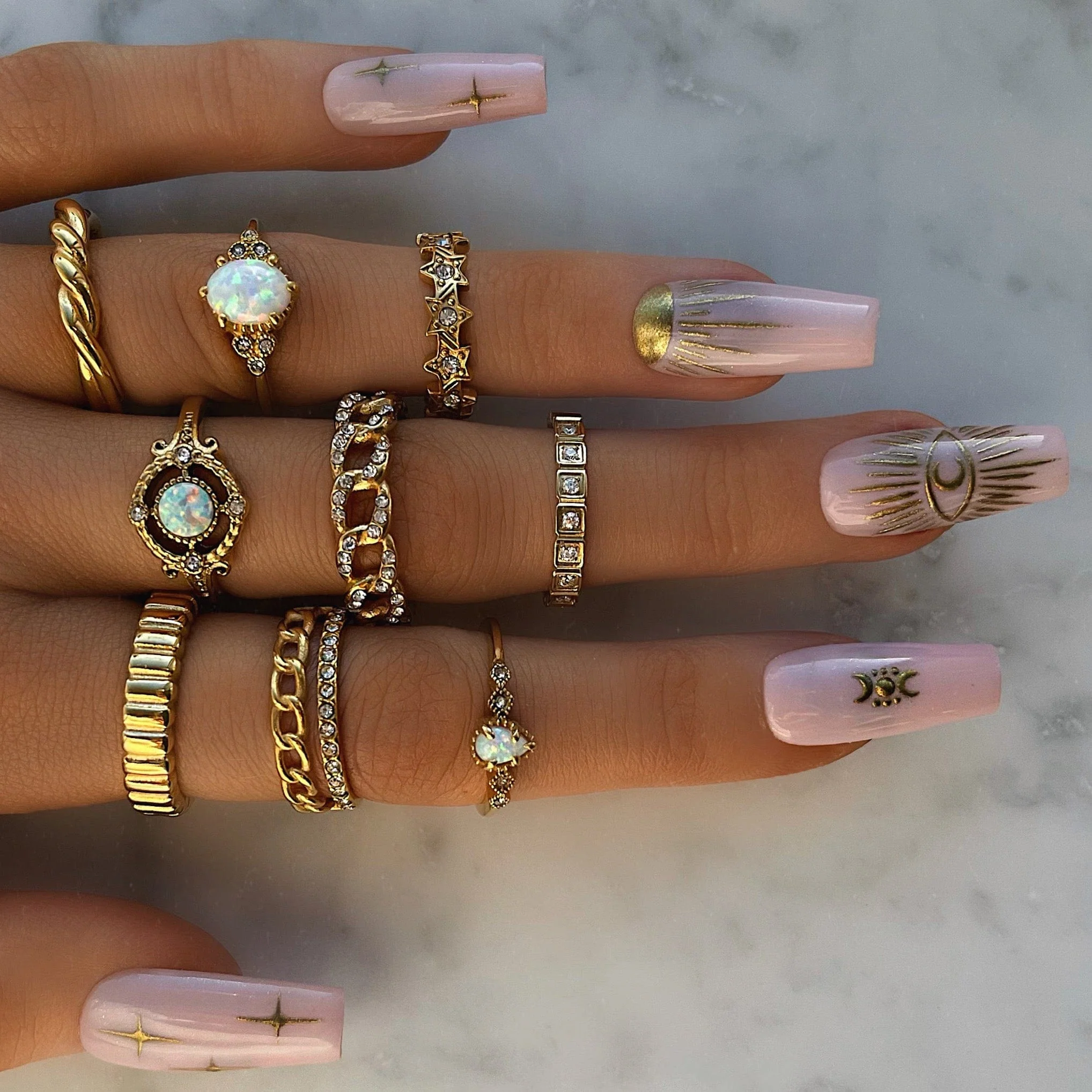 Alyssa Opal Ring - Image 15