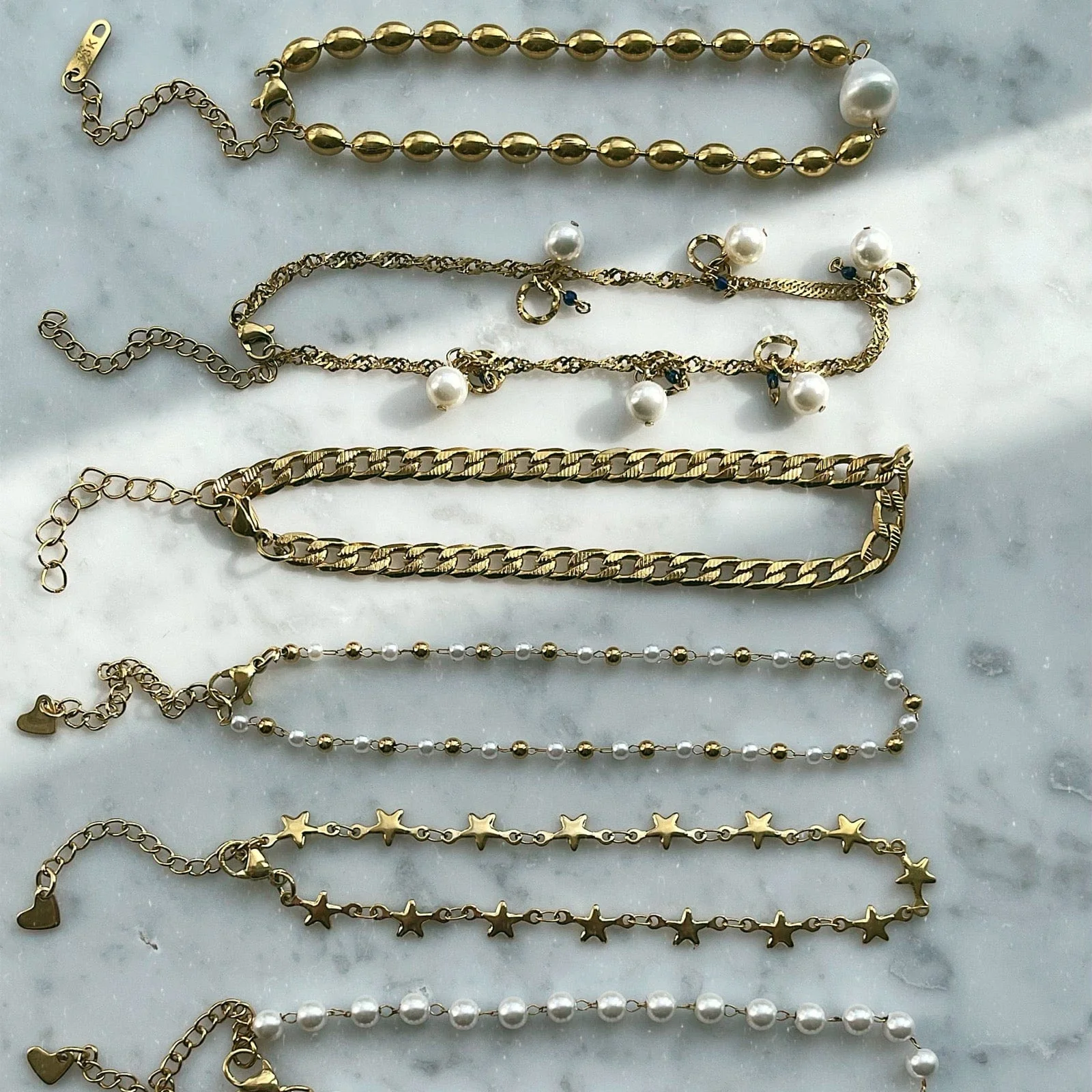 Antalya Pearl Anklet - Image 5