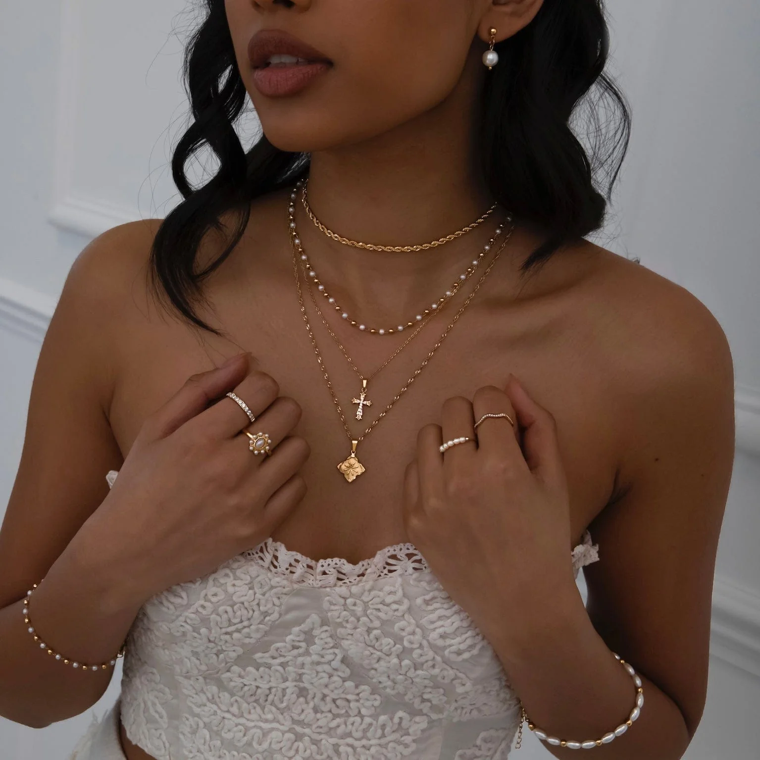 Antalya Pearl Choker - Image 3