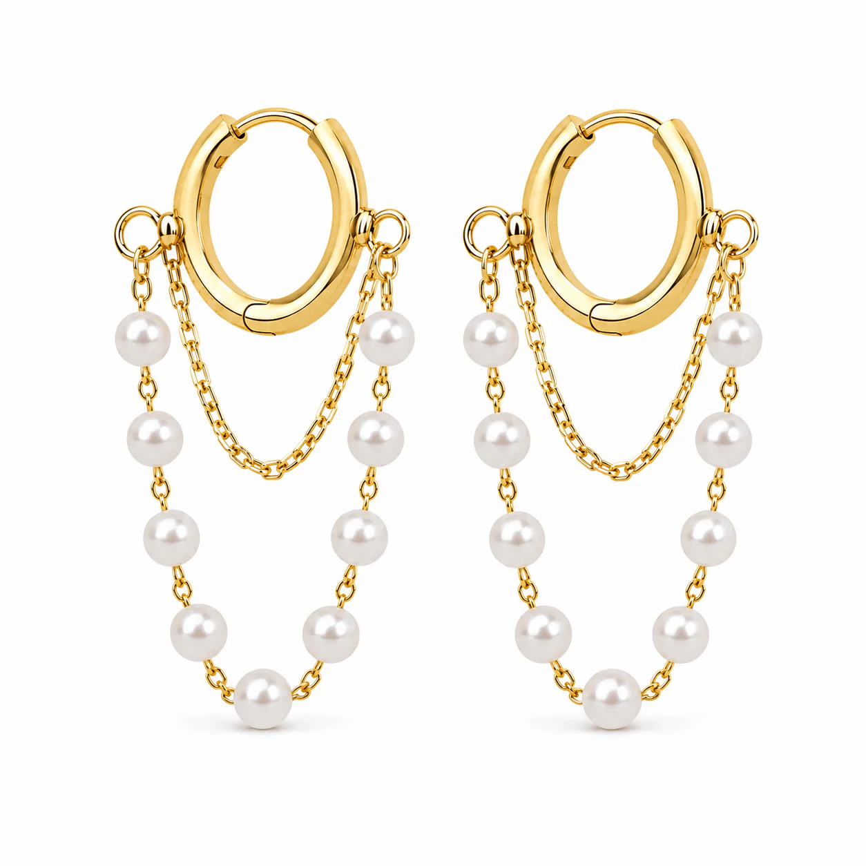 Antalya Pearl Drop Earrings
