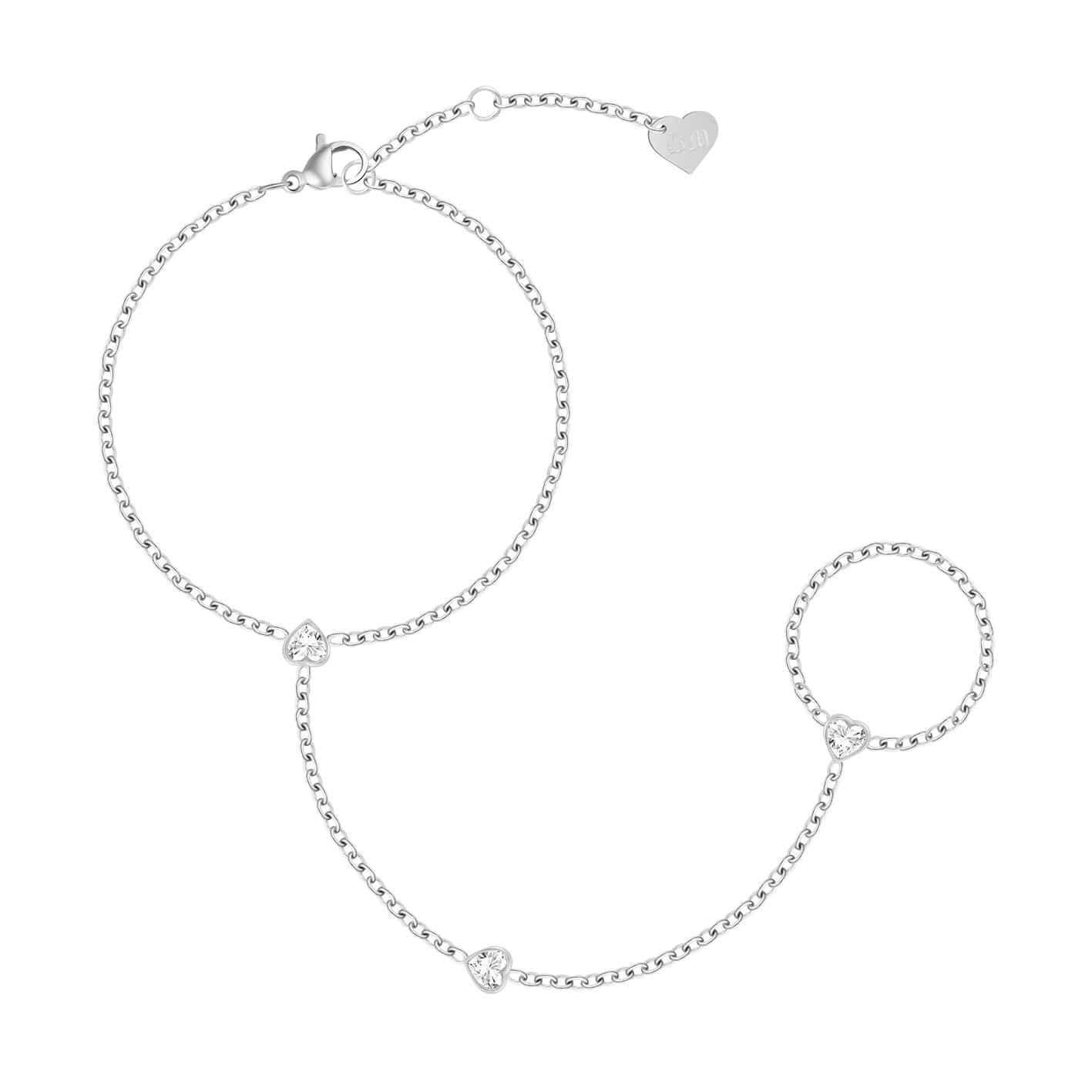 Aster Hand Chain Bracelet - Image 5