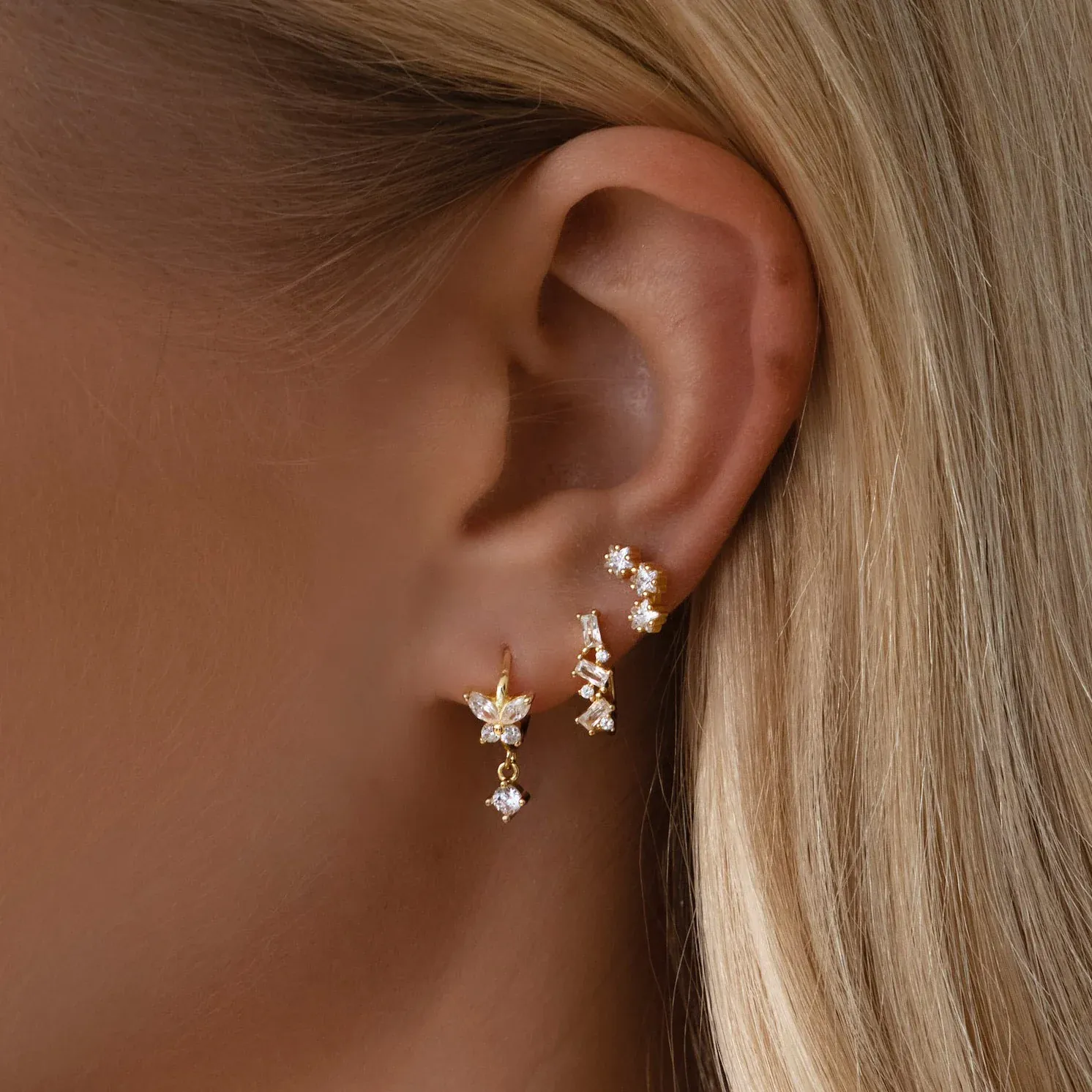 Astrid Stud Earrings - Image 4