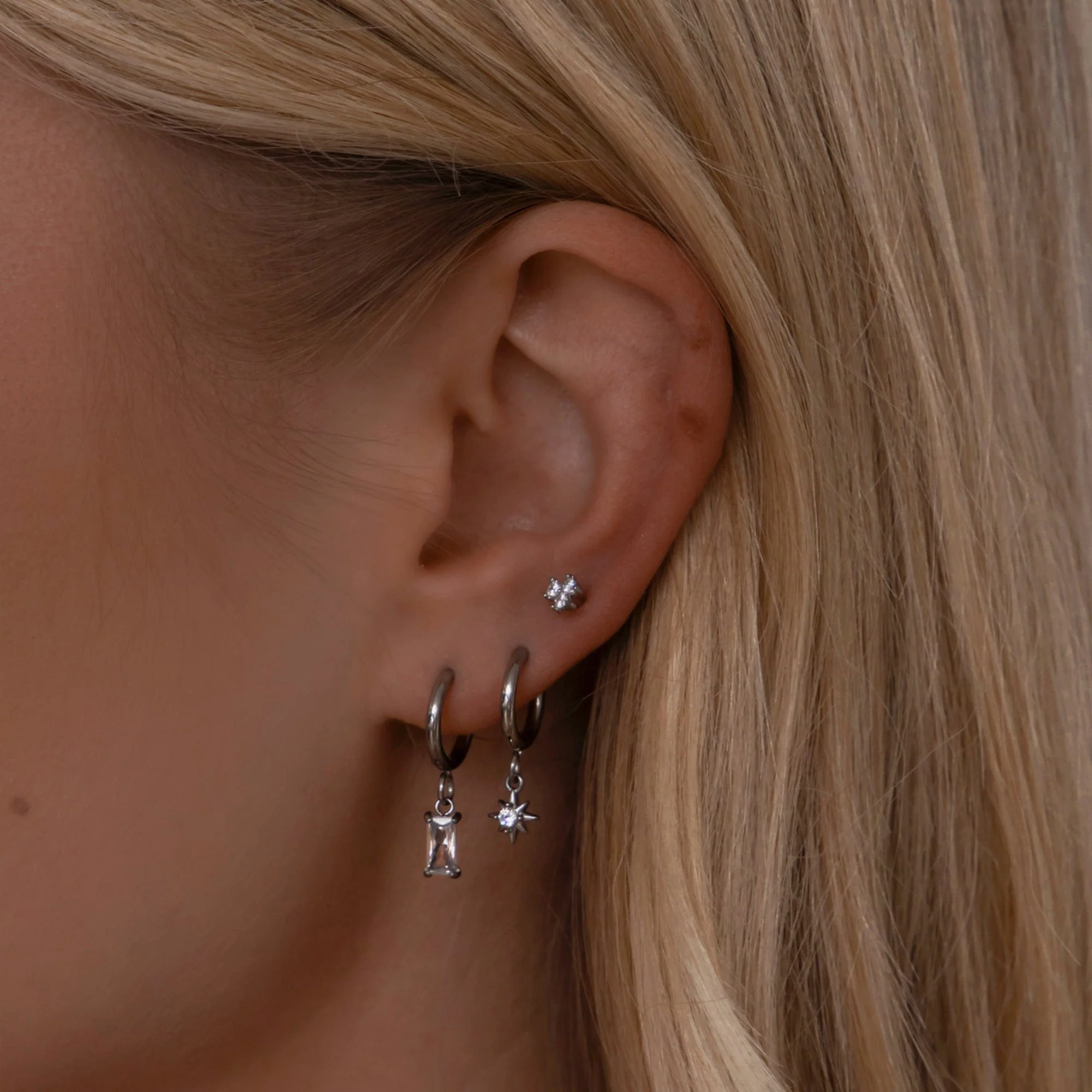 Athena Hoop Earrings - Image 4
