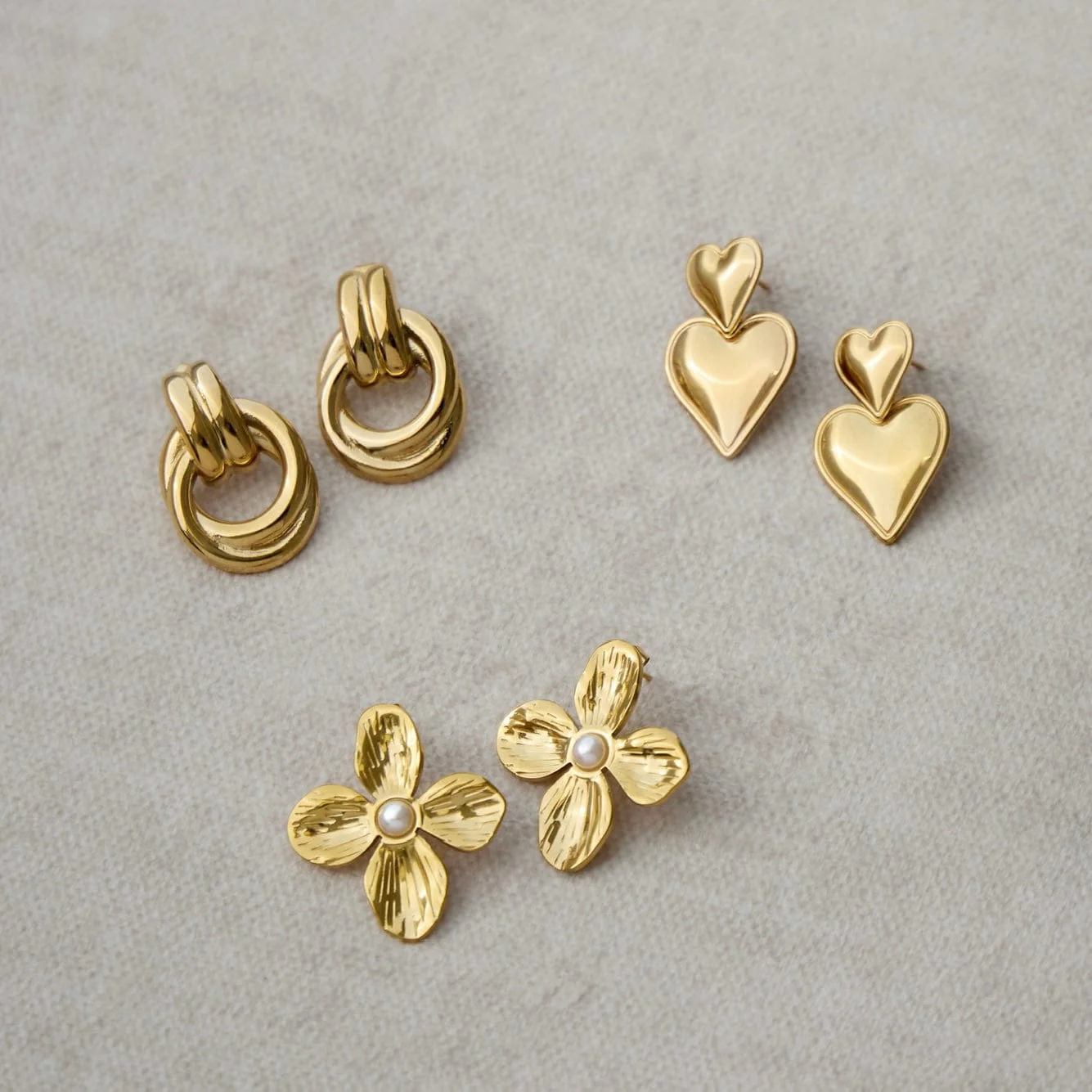 Fairytale Heart Stud Earrings - Image 5