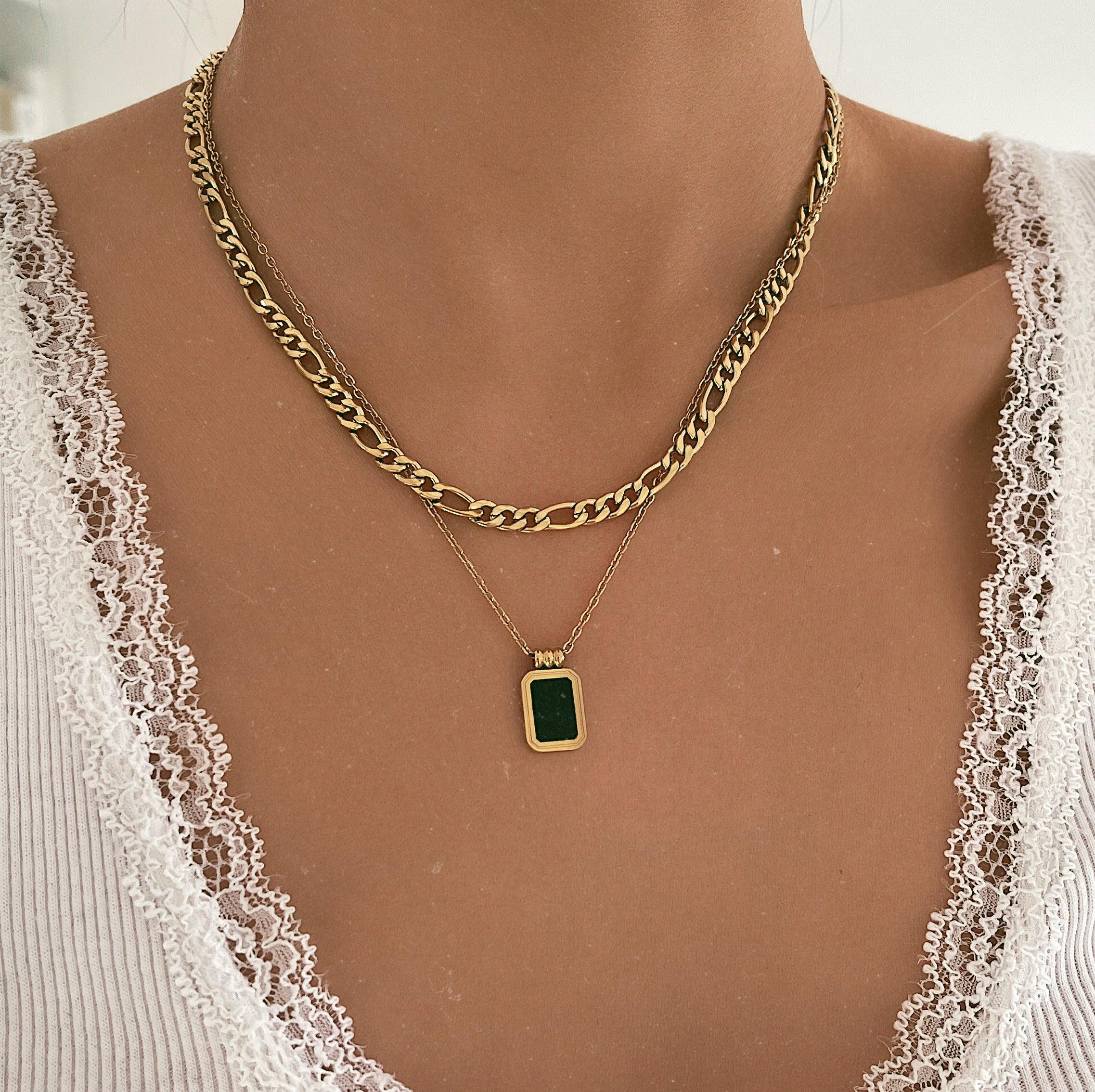 Belle Layered Necklace - Image 3