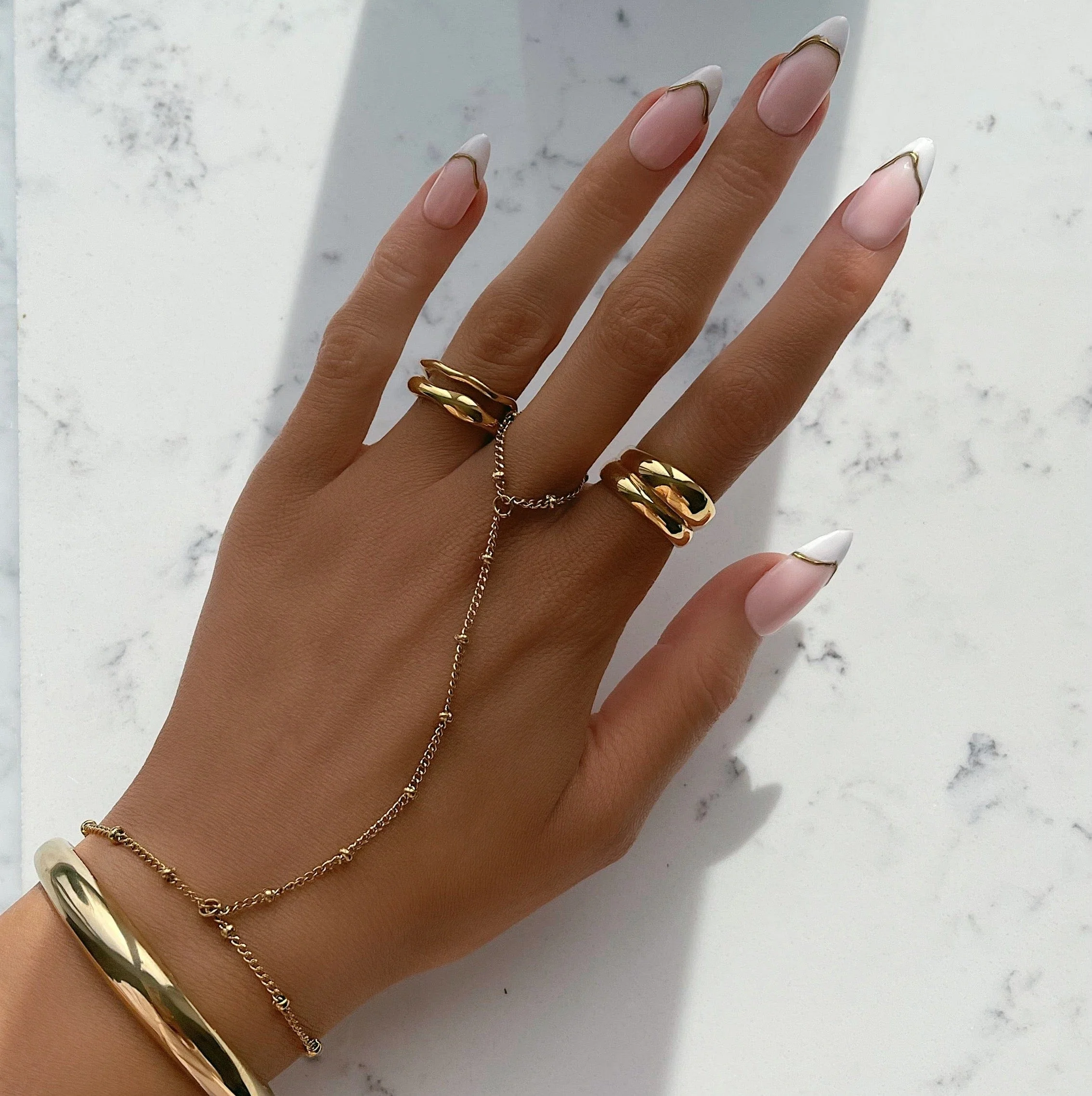 Cate Hand Chain Bracelet - Image 9