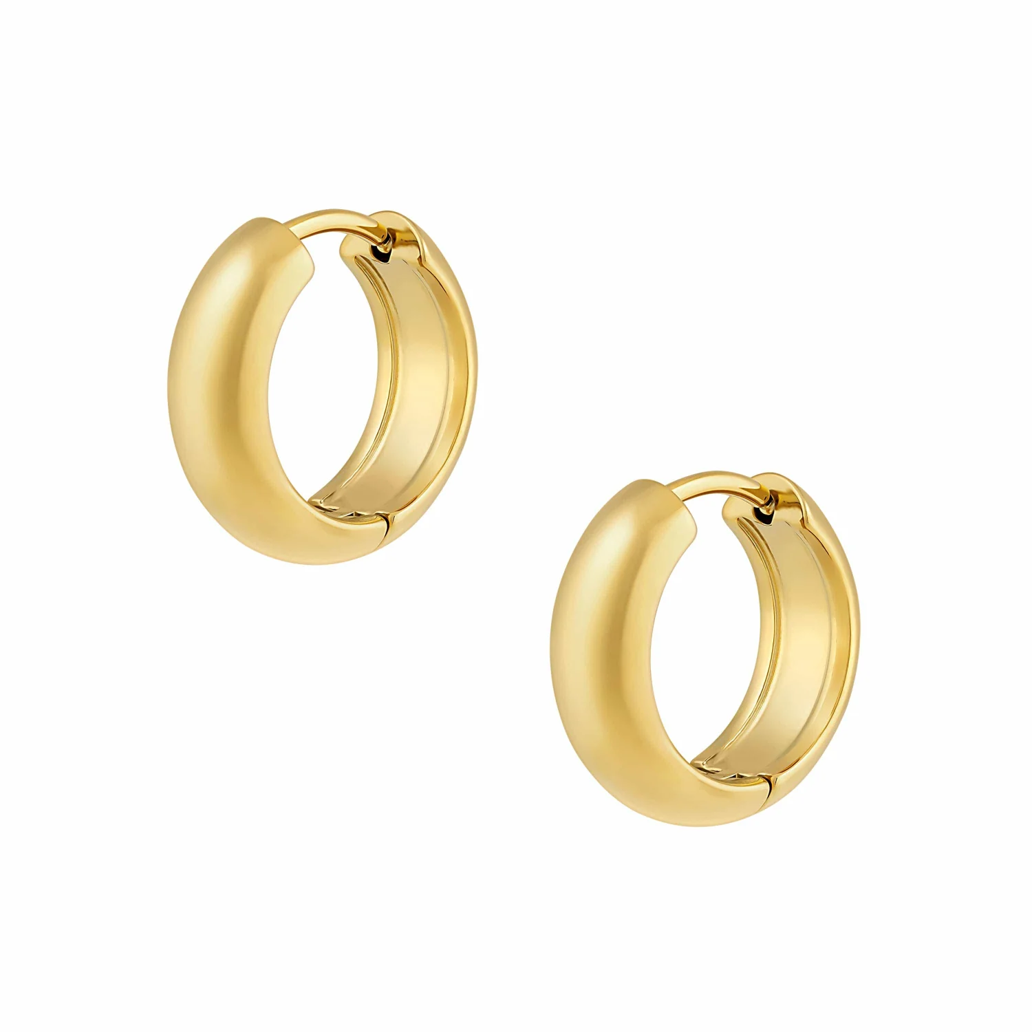 Chunky Hoop Earrings - Image 4