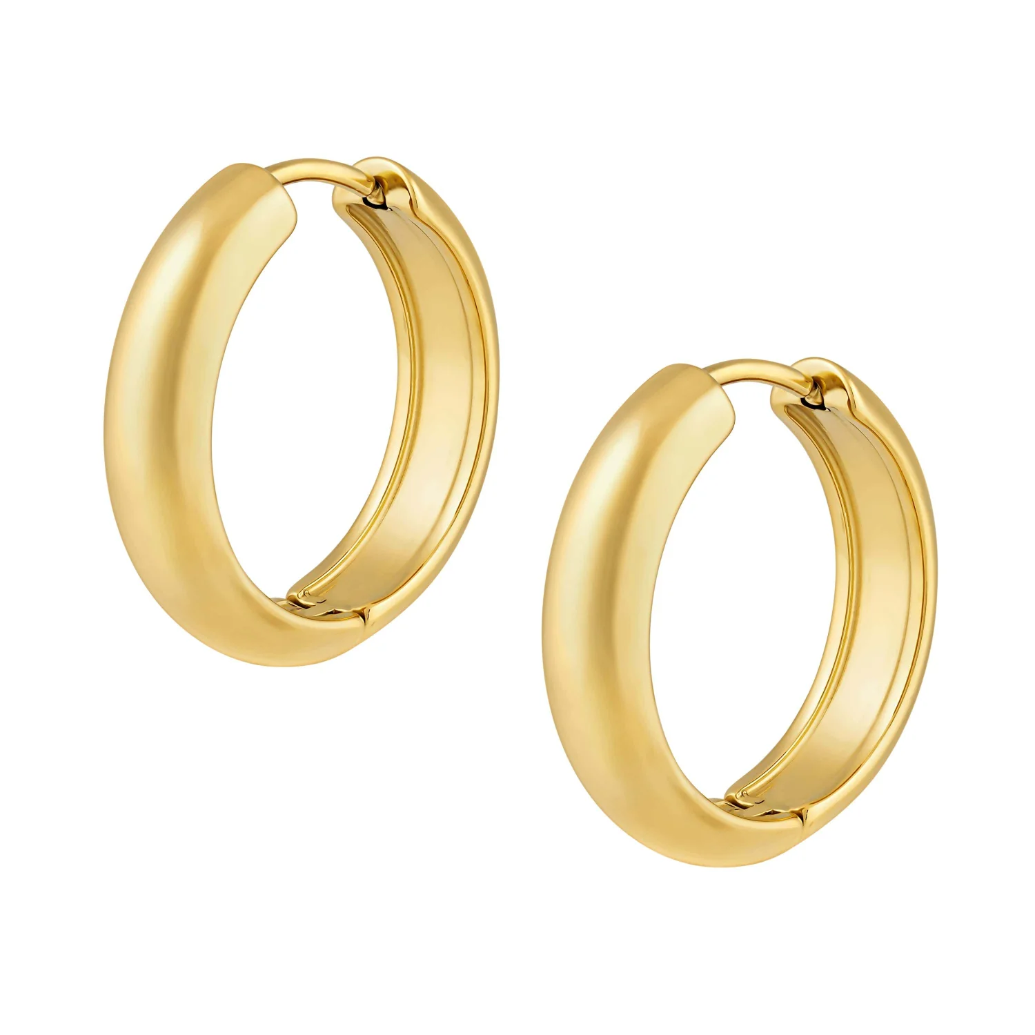 Chunky Hoop Earrings - Image 6
