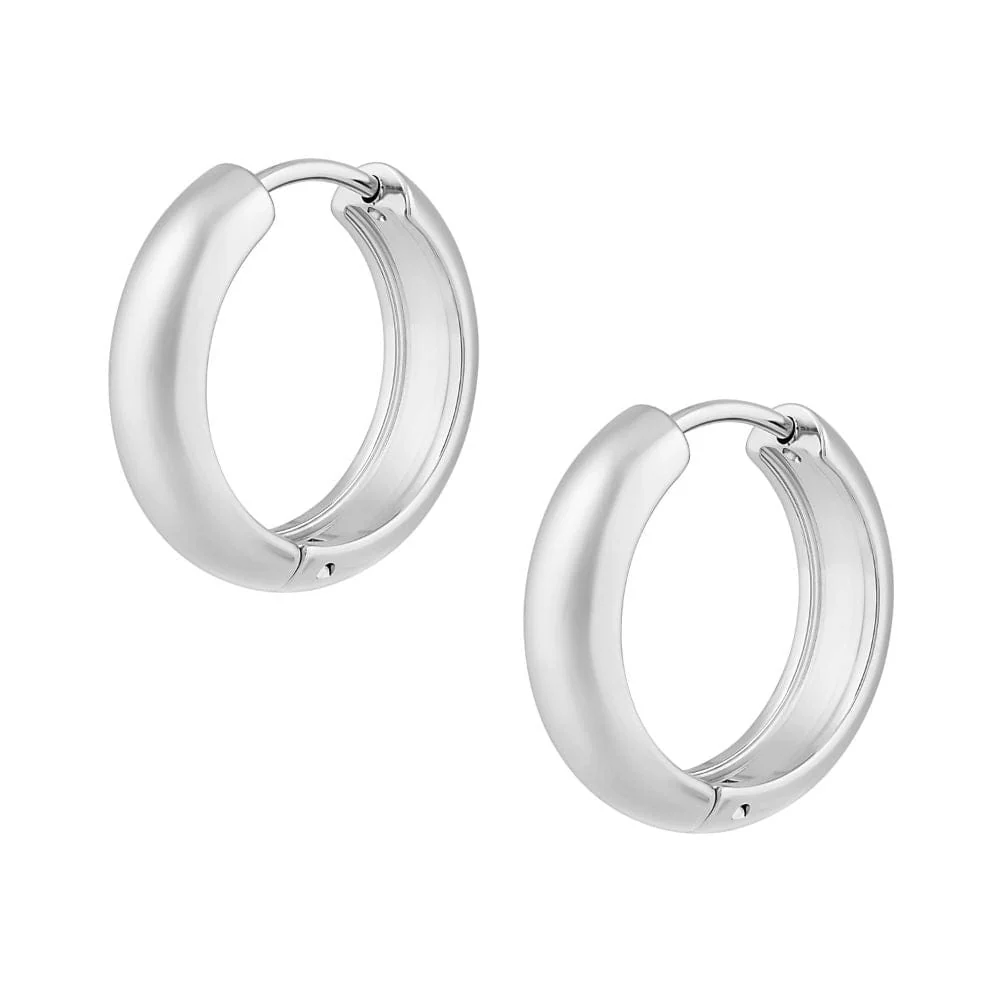 Chunky Hoop Earrings - Image 9