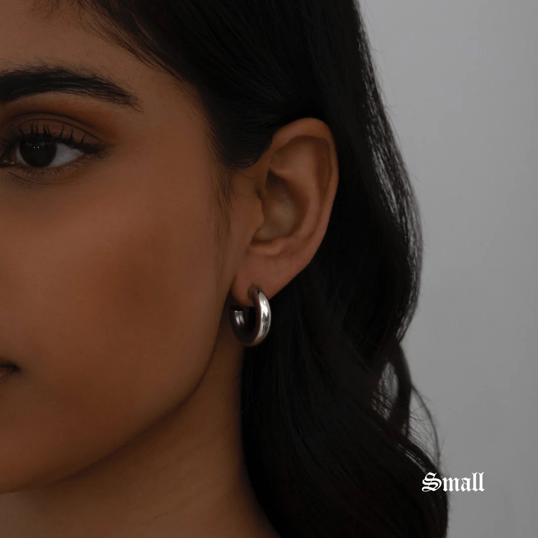 Classic Hoop Earrings - Image 6