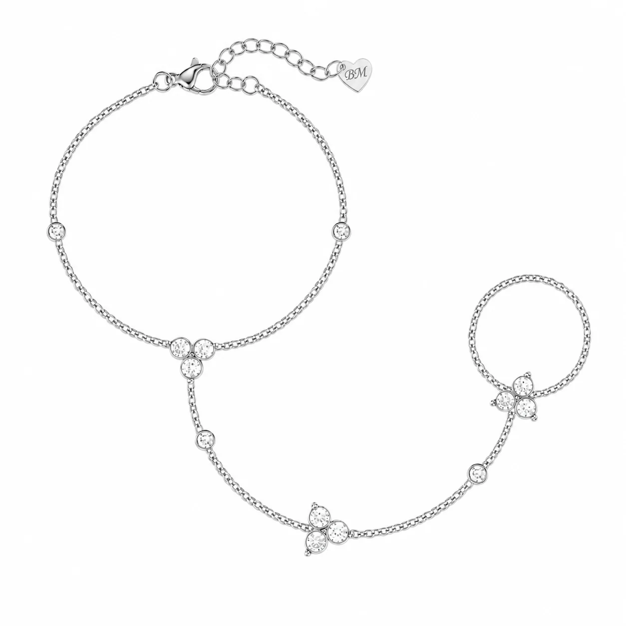 Claudia Hand Chain Bracelet - Image 3