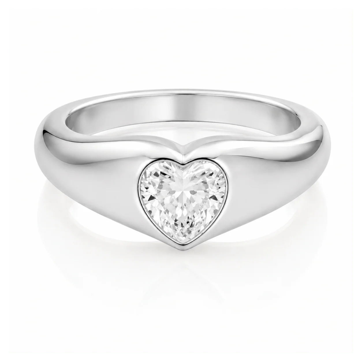 Duchess Heart Pinky Ring - Image 5