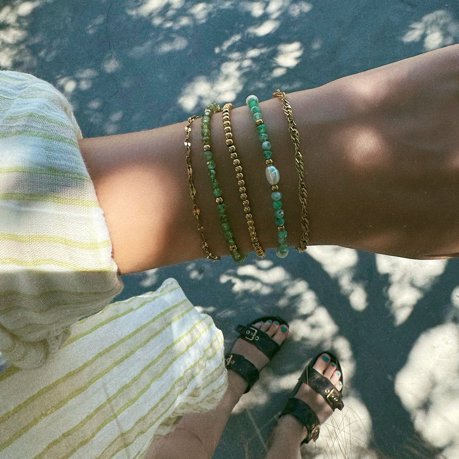 Elsie Peridot Bracelet - Image 6