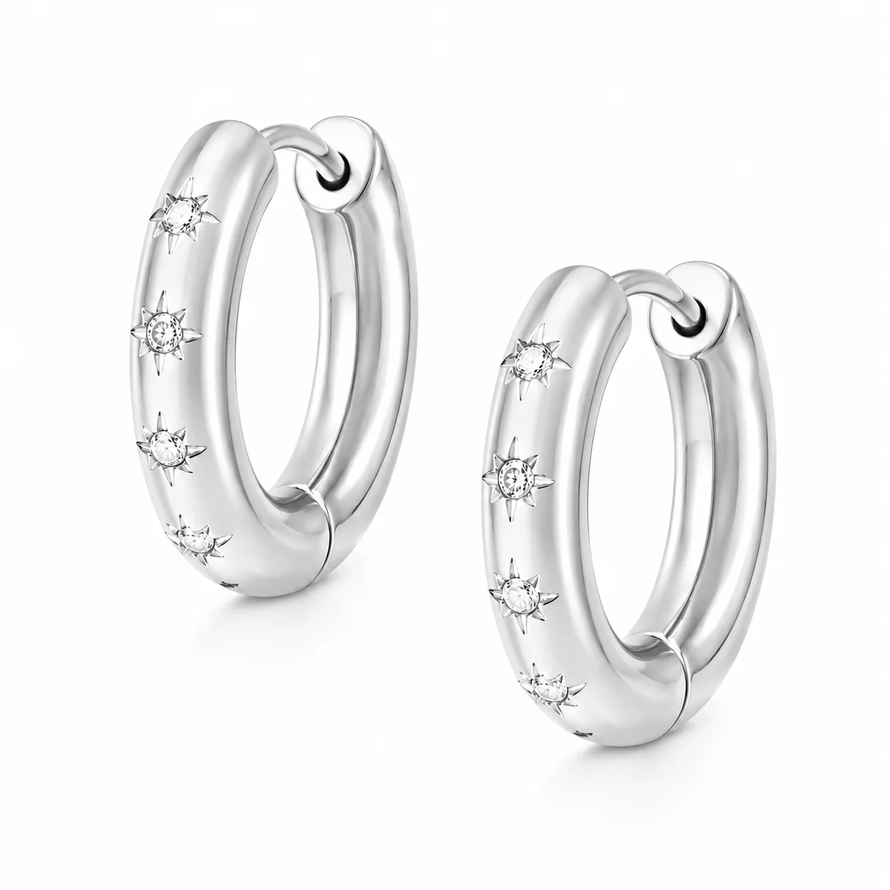 Emmerson Hoop Earrings - Image 4