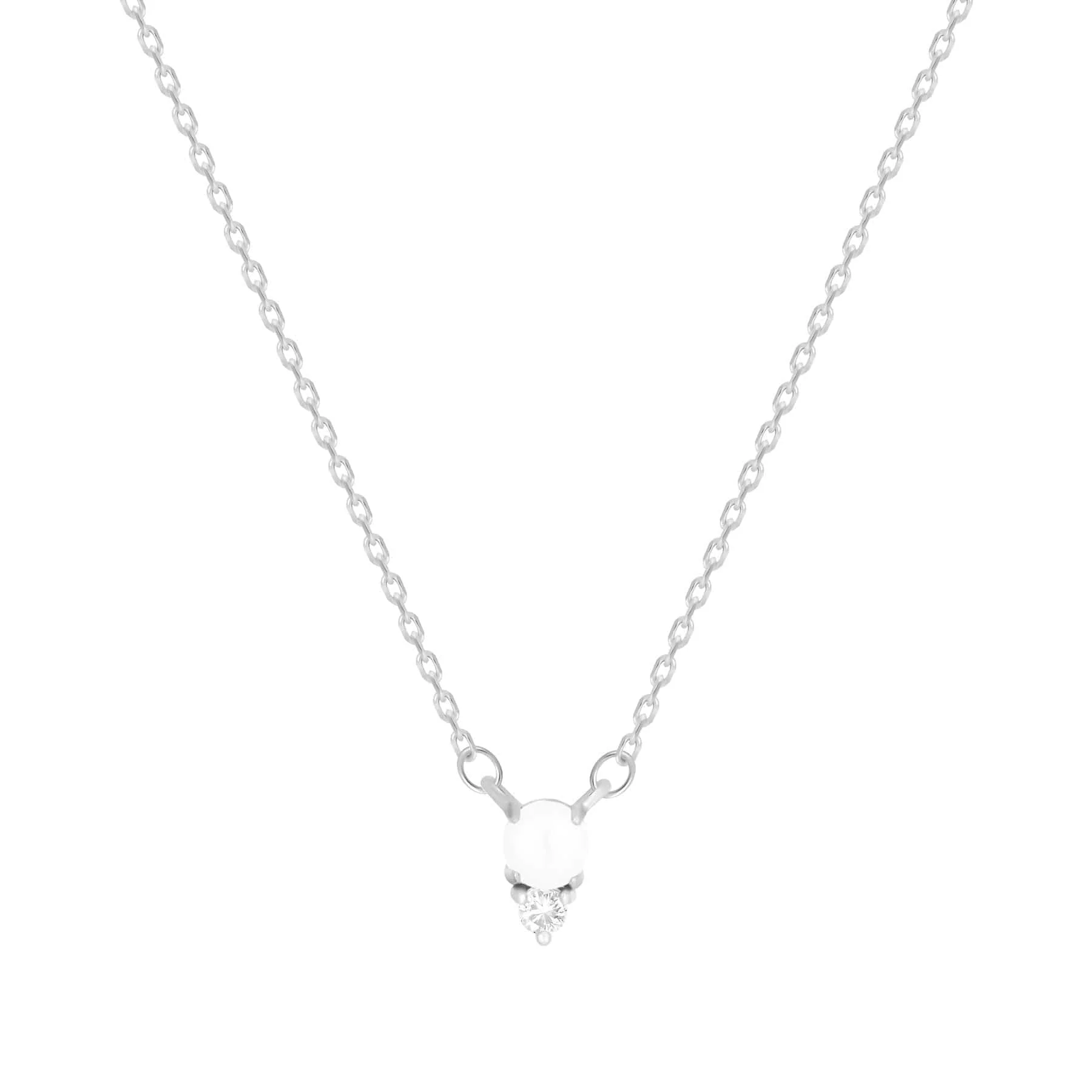 Evie Pearl Necklace - Image 4