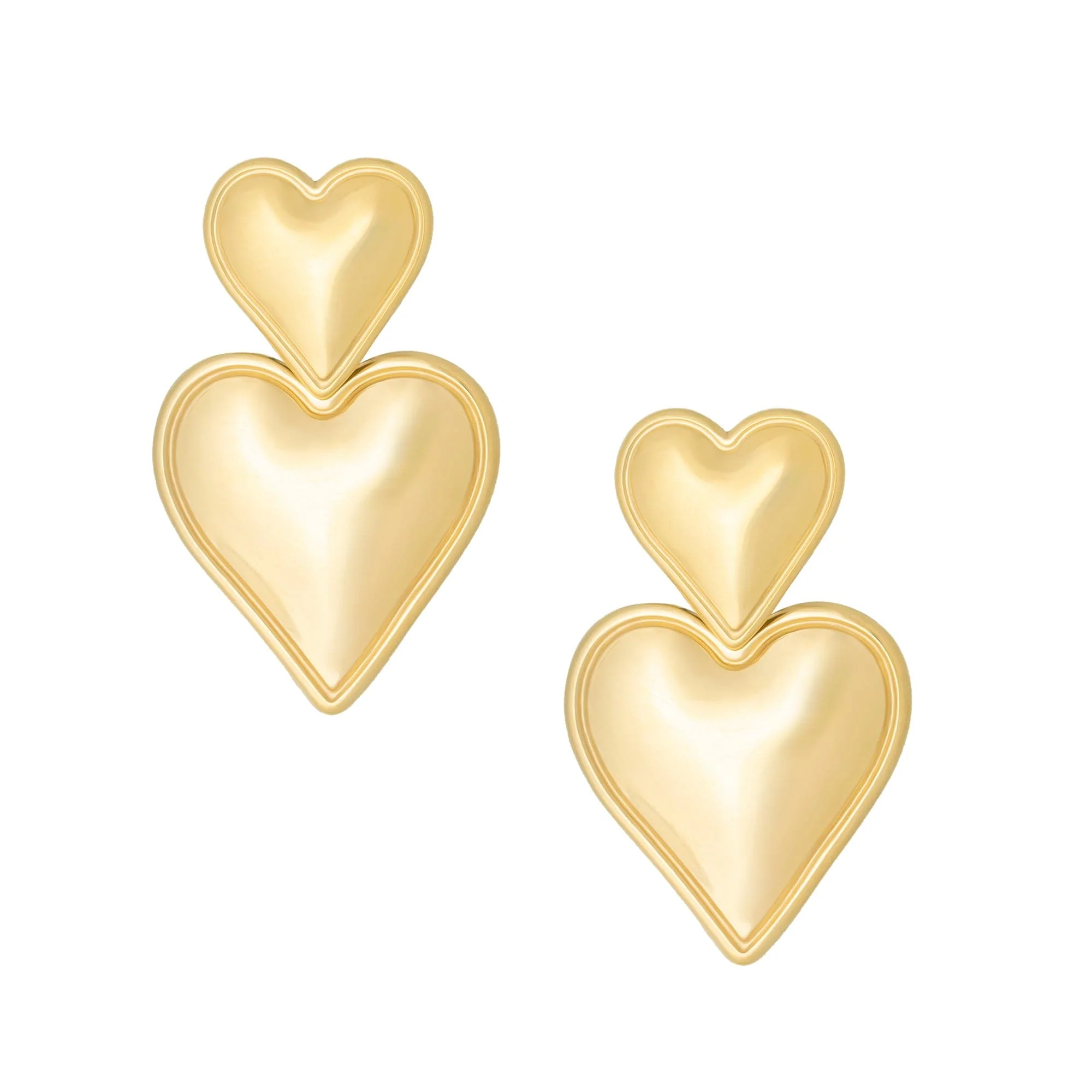 Fairytale Heart Stud Earrings - Image 3