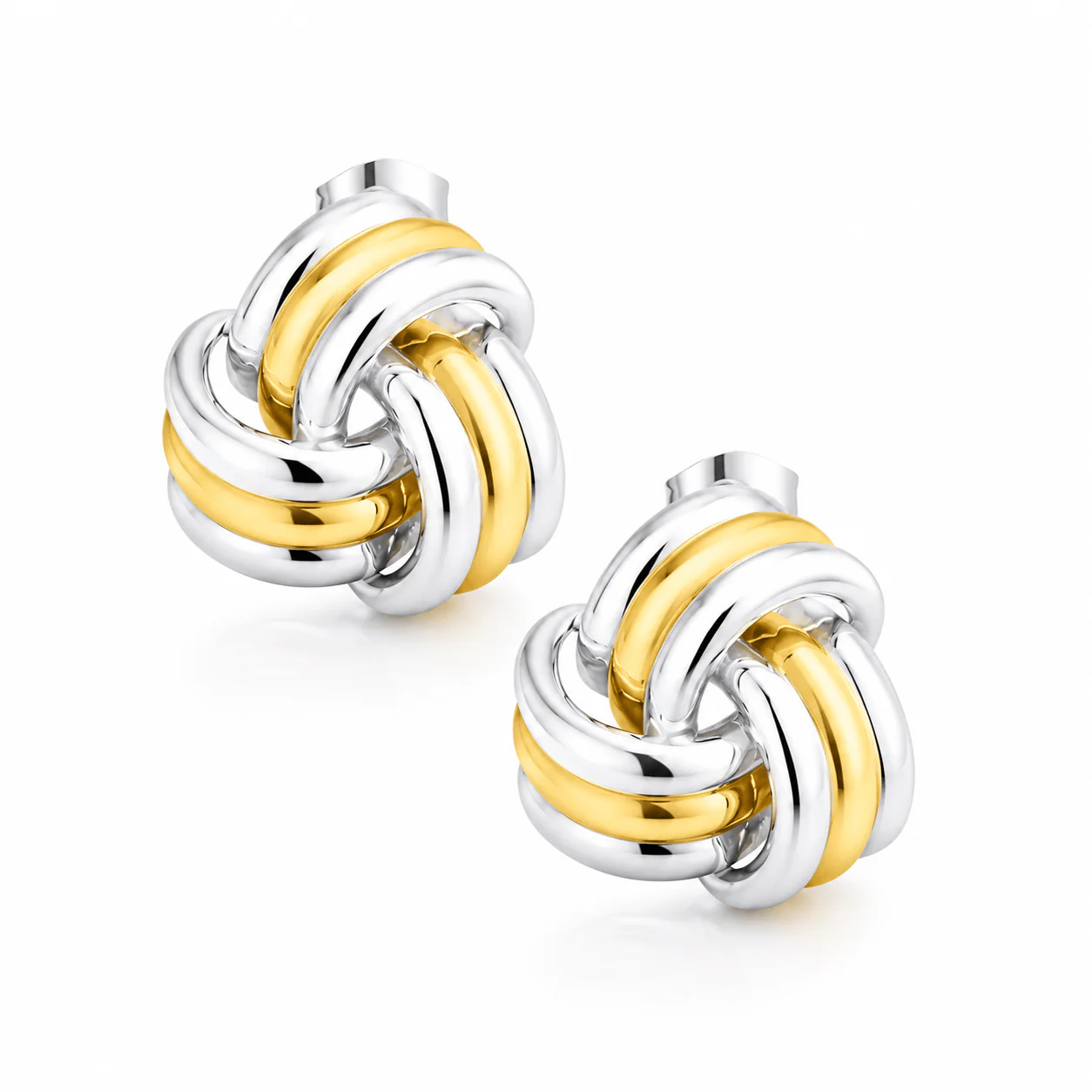 Freedom Knot Stud Earrings