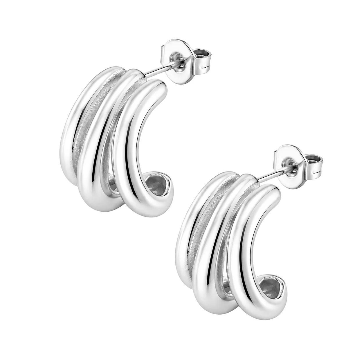 Georgie Hoop Earrings - Image 3