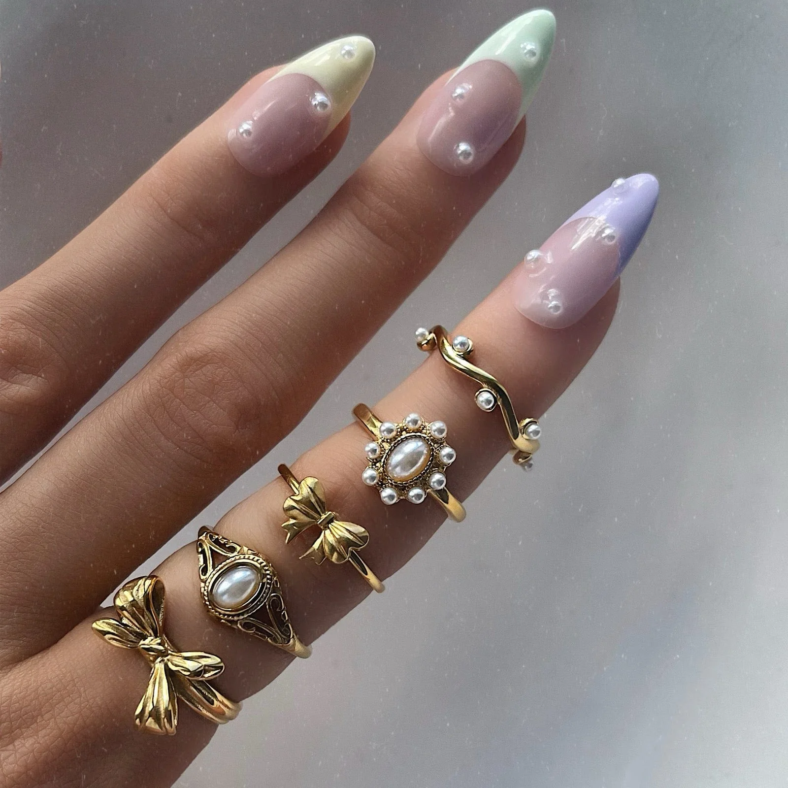 Hadley Pearl Ring - Image 3