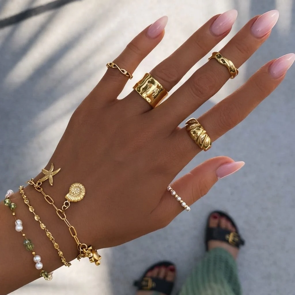 August Pearl Ring - Image 2