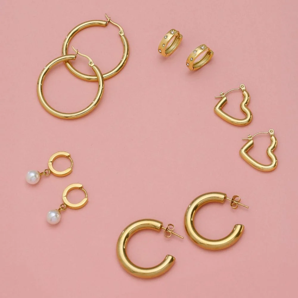Honolulu Pearl Hoop Earrings - Image 6