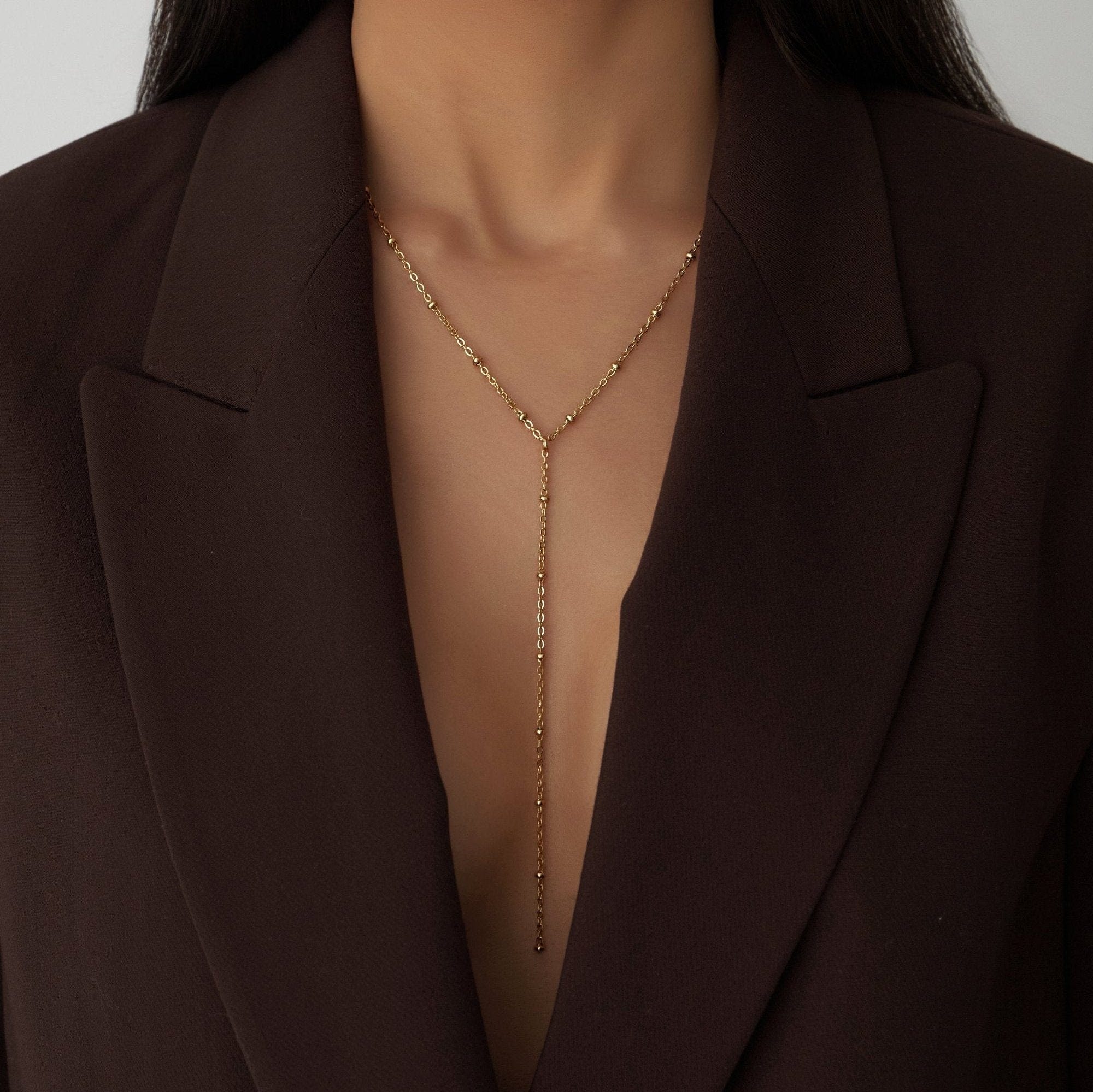 Hazel Lariat Necklace - Image 2