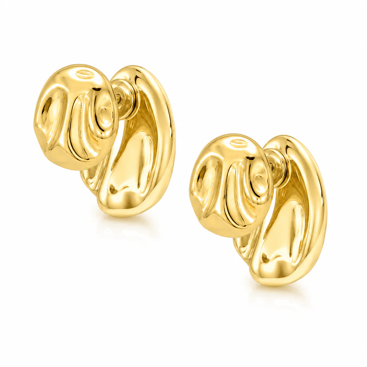 Hush Stud Earrings - Image 4