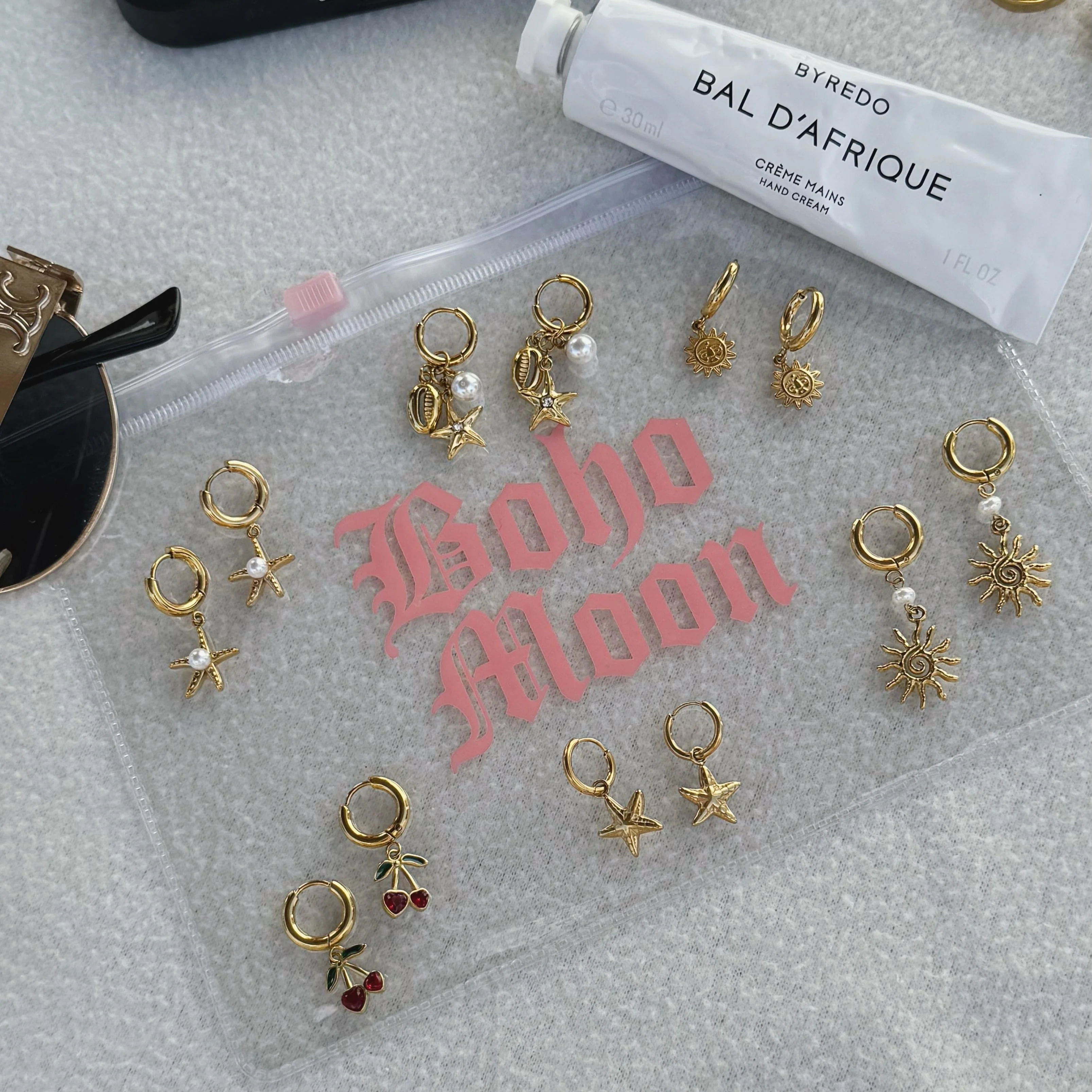 Rouge Hoop Earrings - Image 5