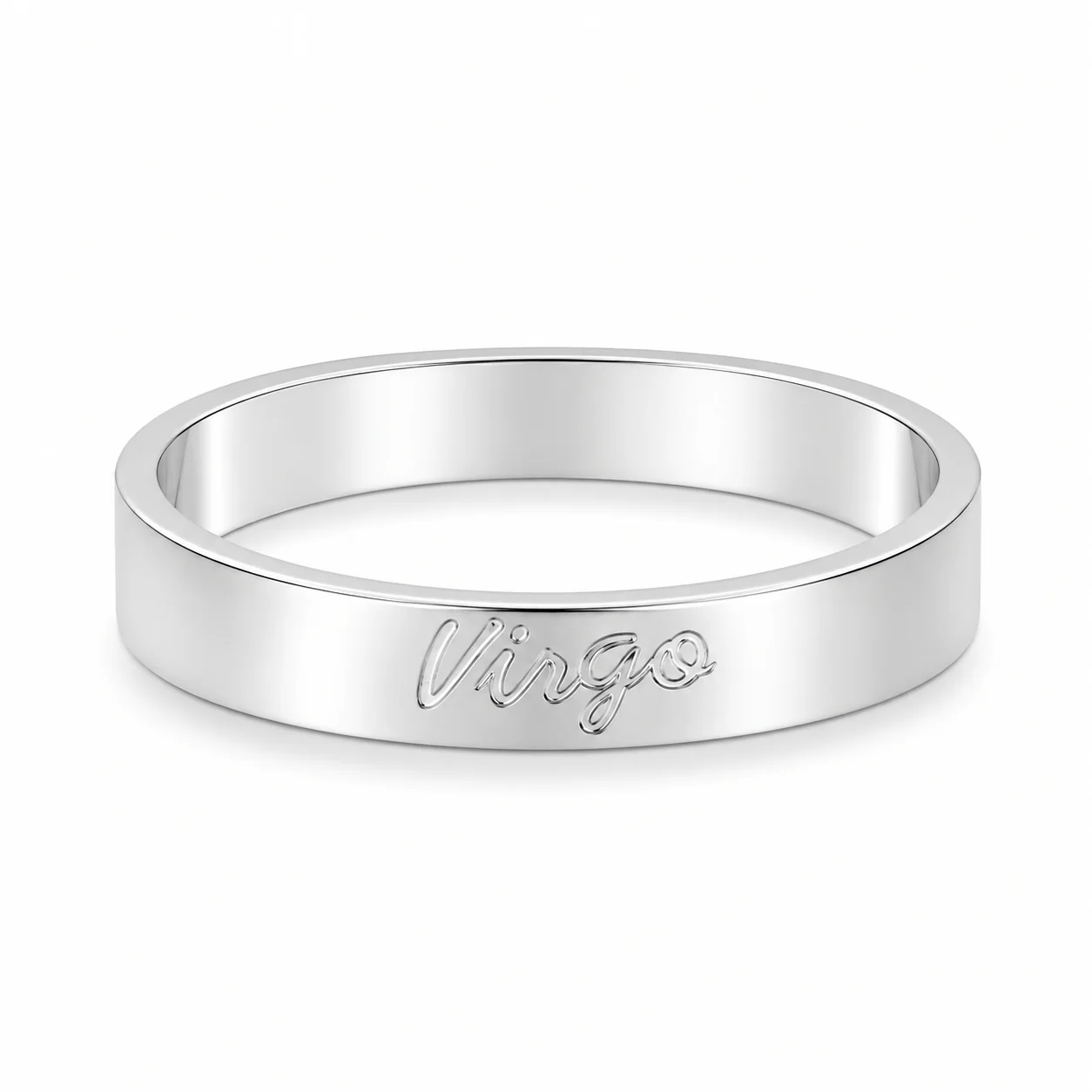 Italic Zodiac Ring Silver - Image 13