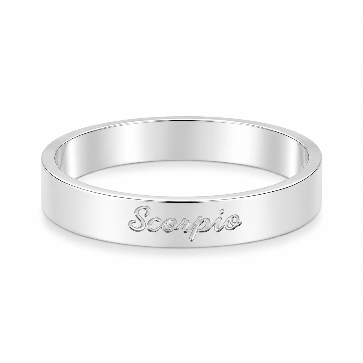 Italic Zodiac Ring Silver - Image 15