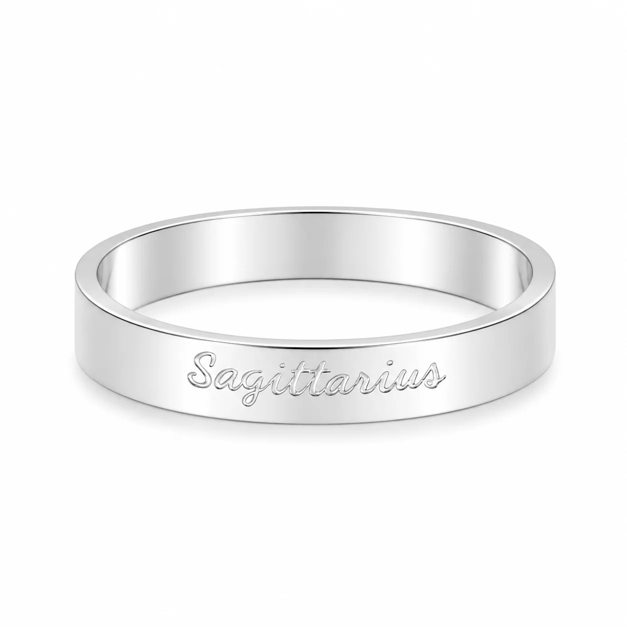 Italic Zodiac Ring Silver - Image 16