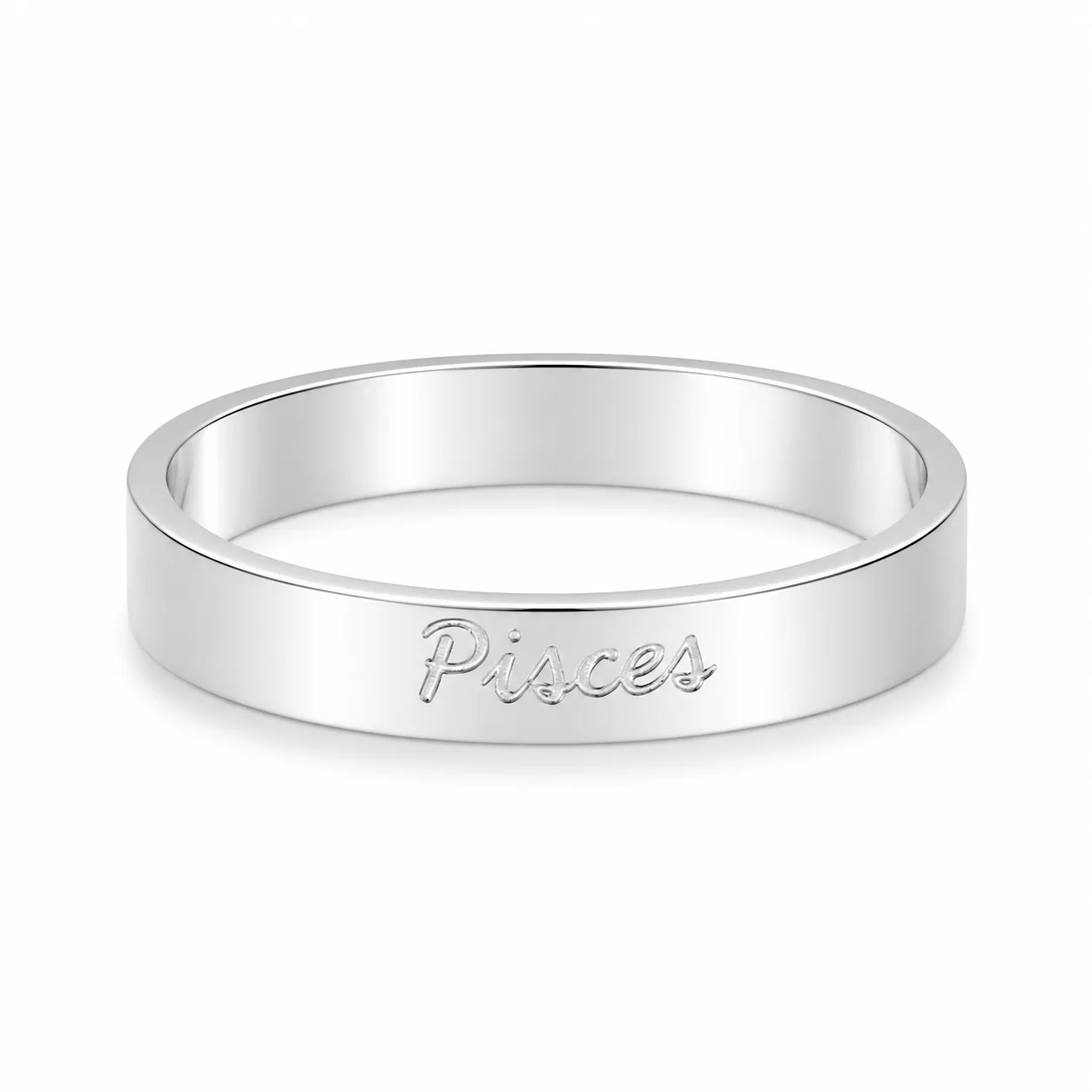 Italic Zodiac Ring Silver - Image 7
