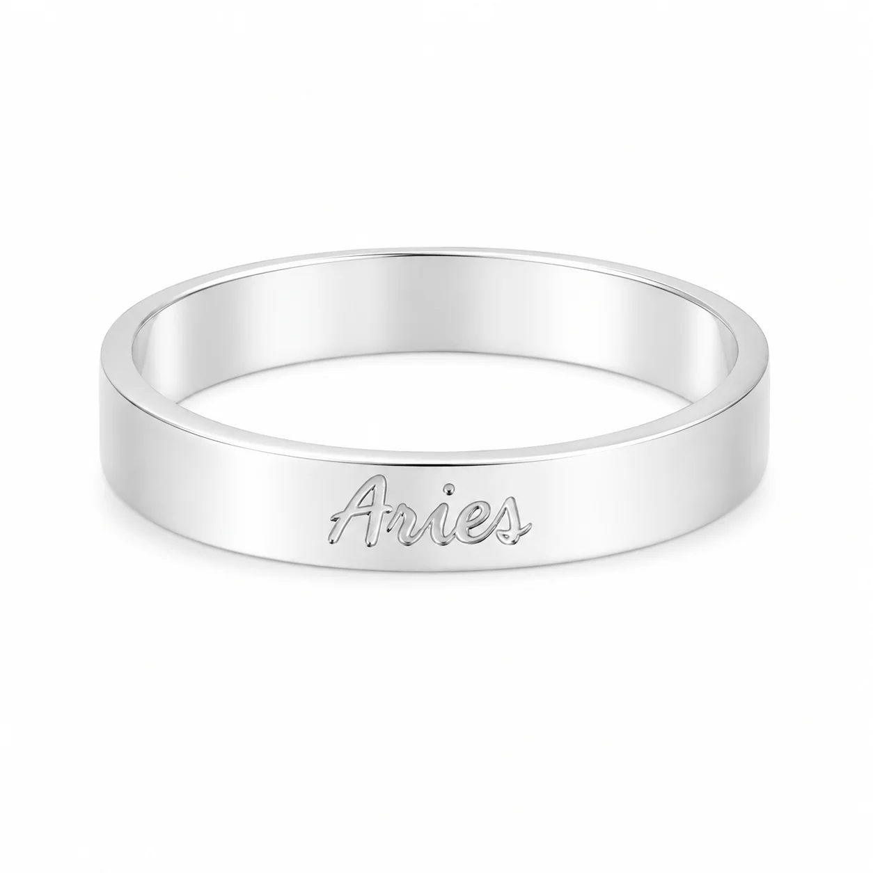 Italic Zodiac Ring Silver - Image 8
