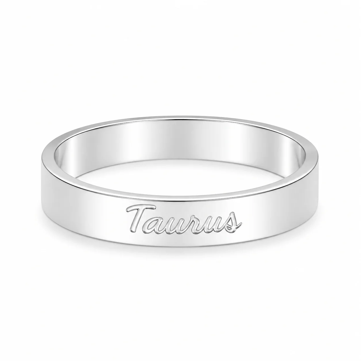 Italic Zodiac Ring Silver - Image 9