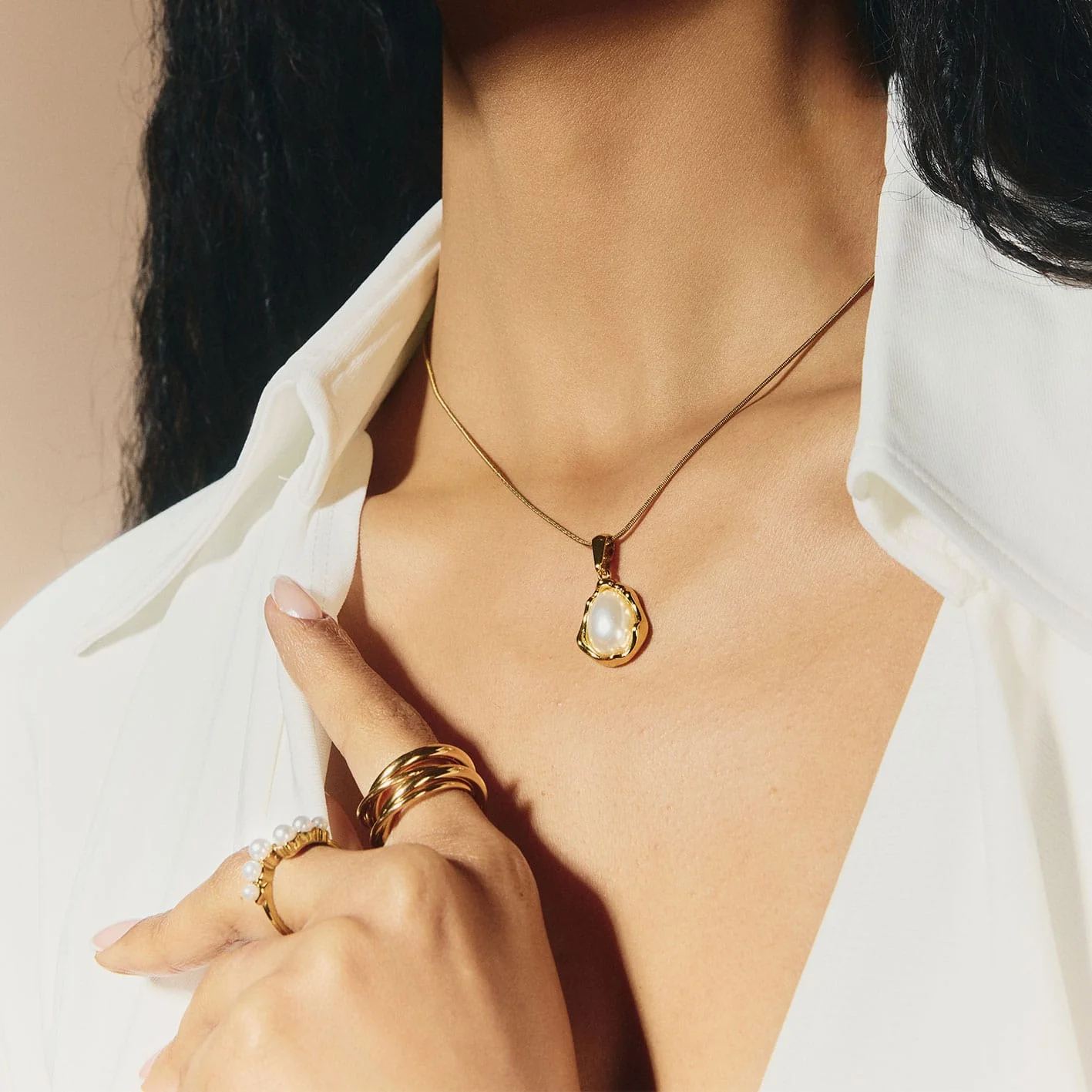 Jada Pearl Ring - Image 3