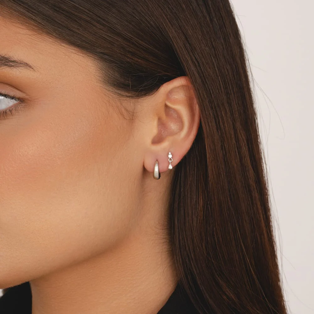 Janelle Hoop Earrings - Image 2