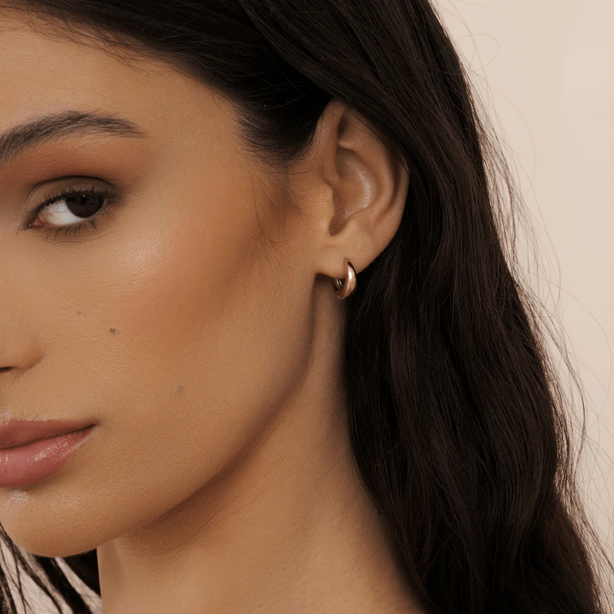 Janelle Hoop Earrings - Image 3