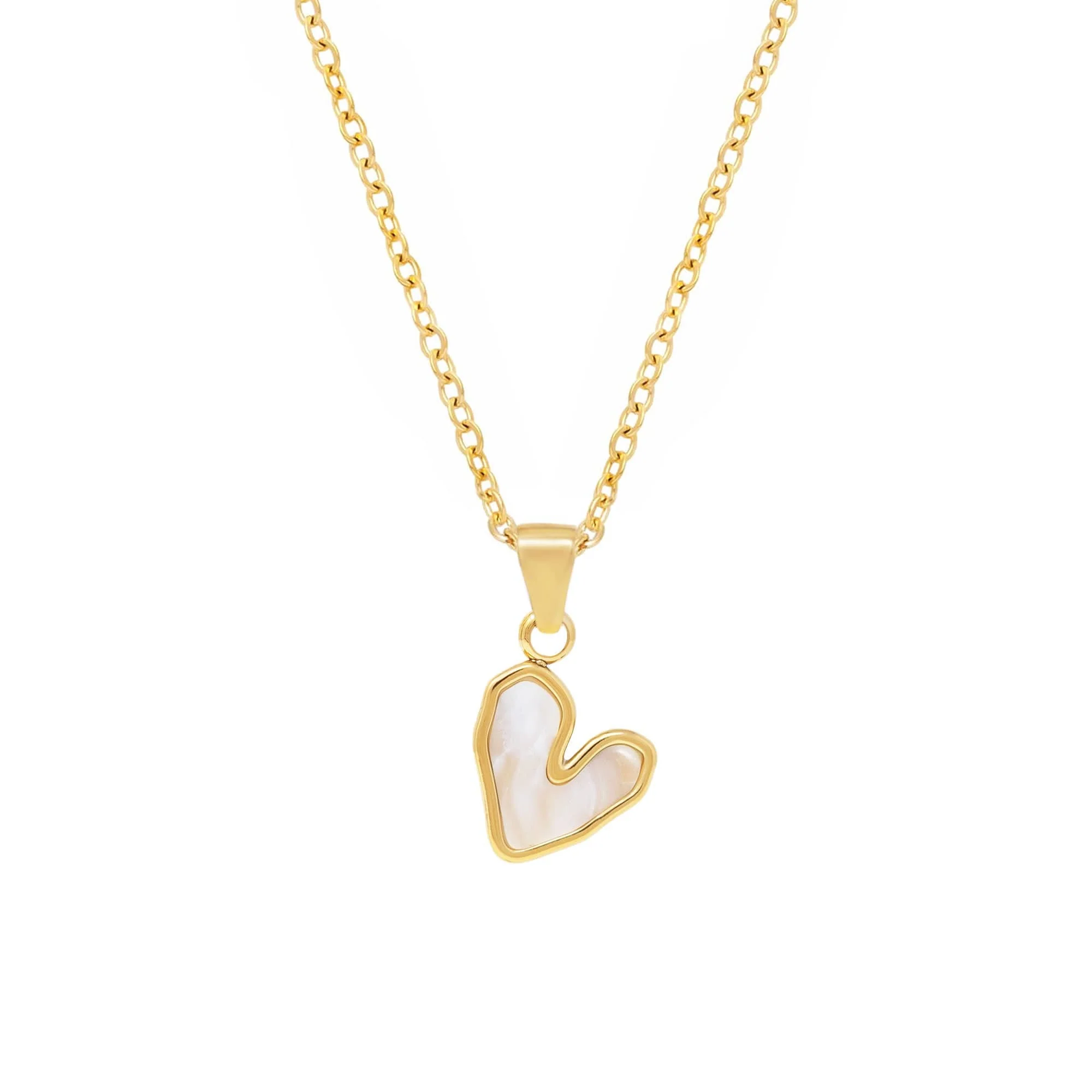Je T'aime Heart Necklace