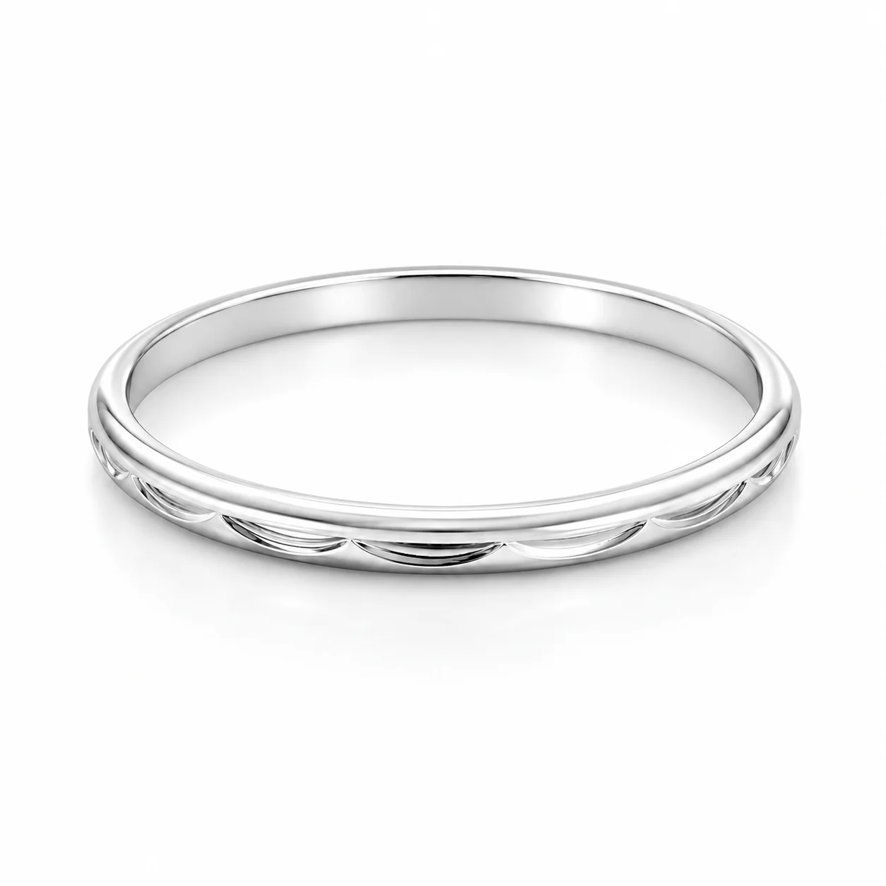 Jude Dainty Band Ring - Image 5