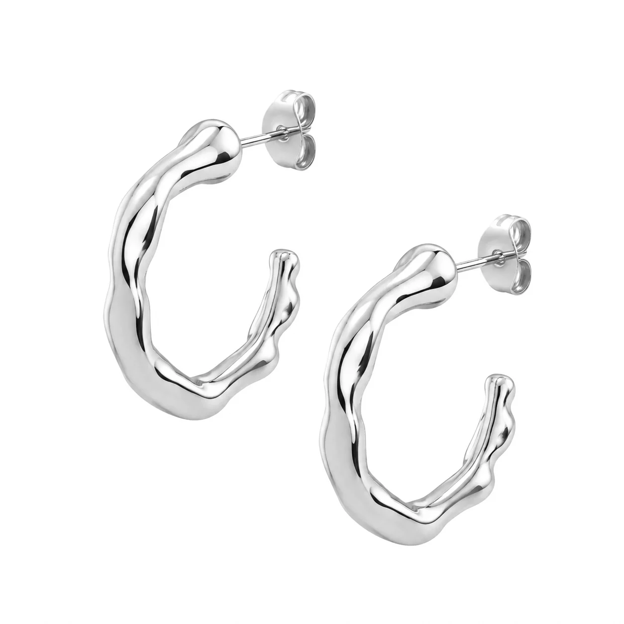 Loren Hoop Earrings - Image 7