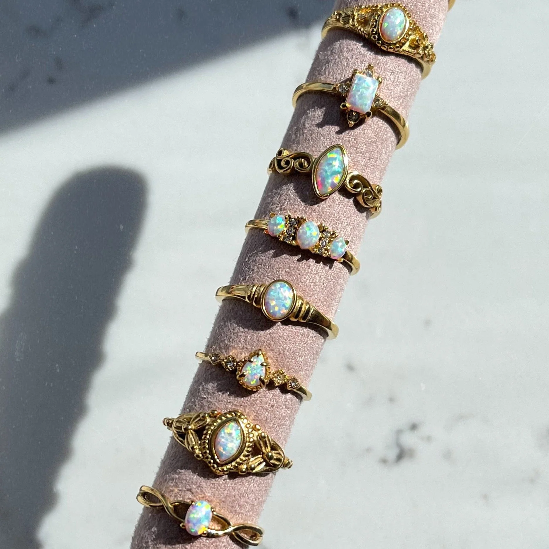 Lumi Opal Ring - Image 7