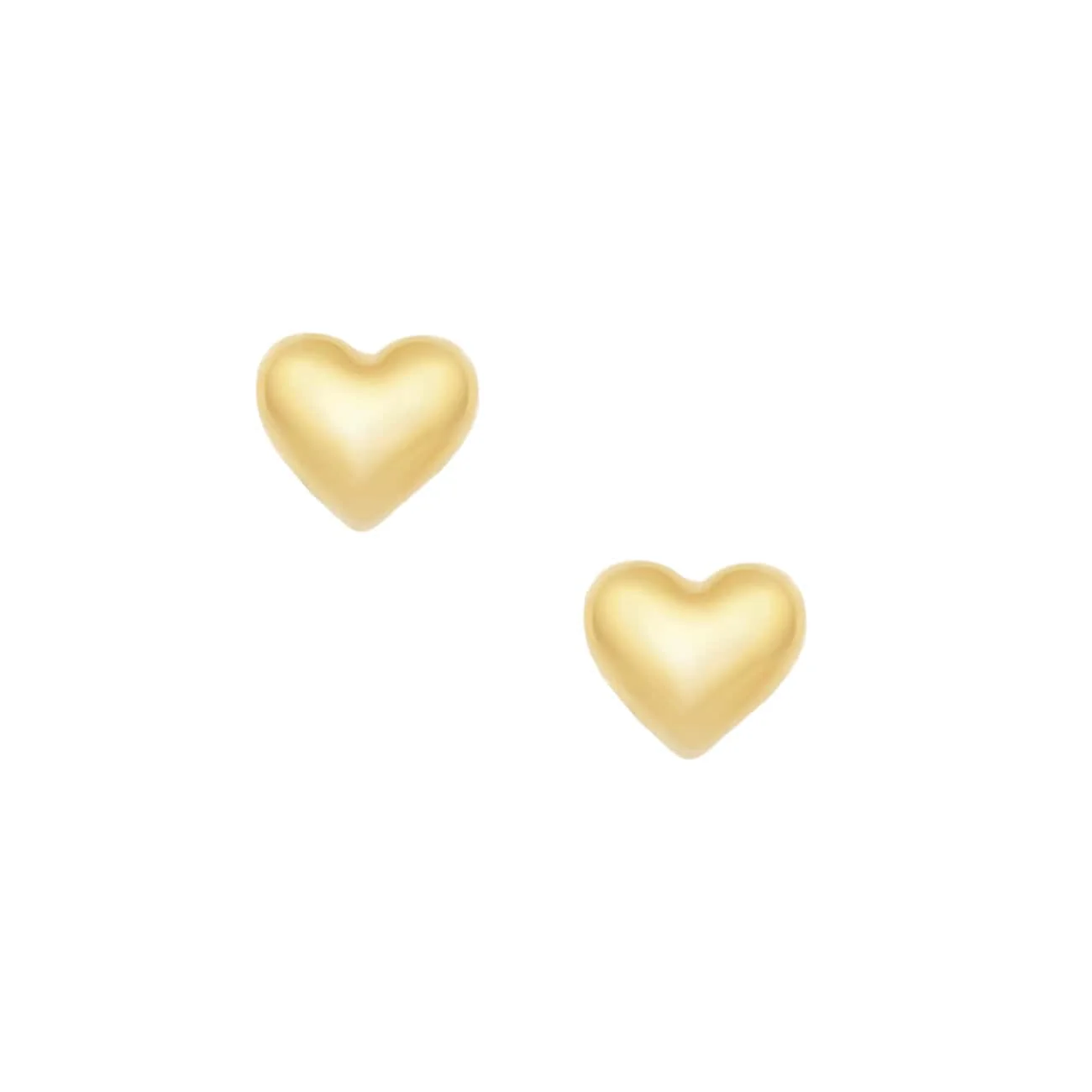 Minnie Heart Stud Earrings