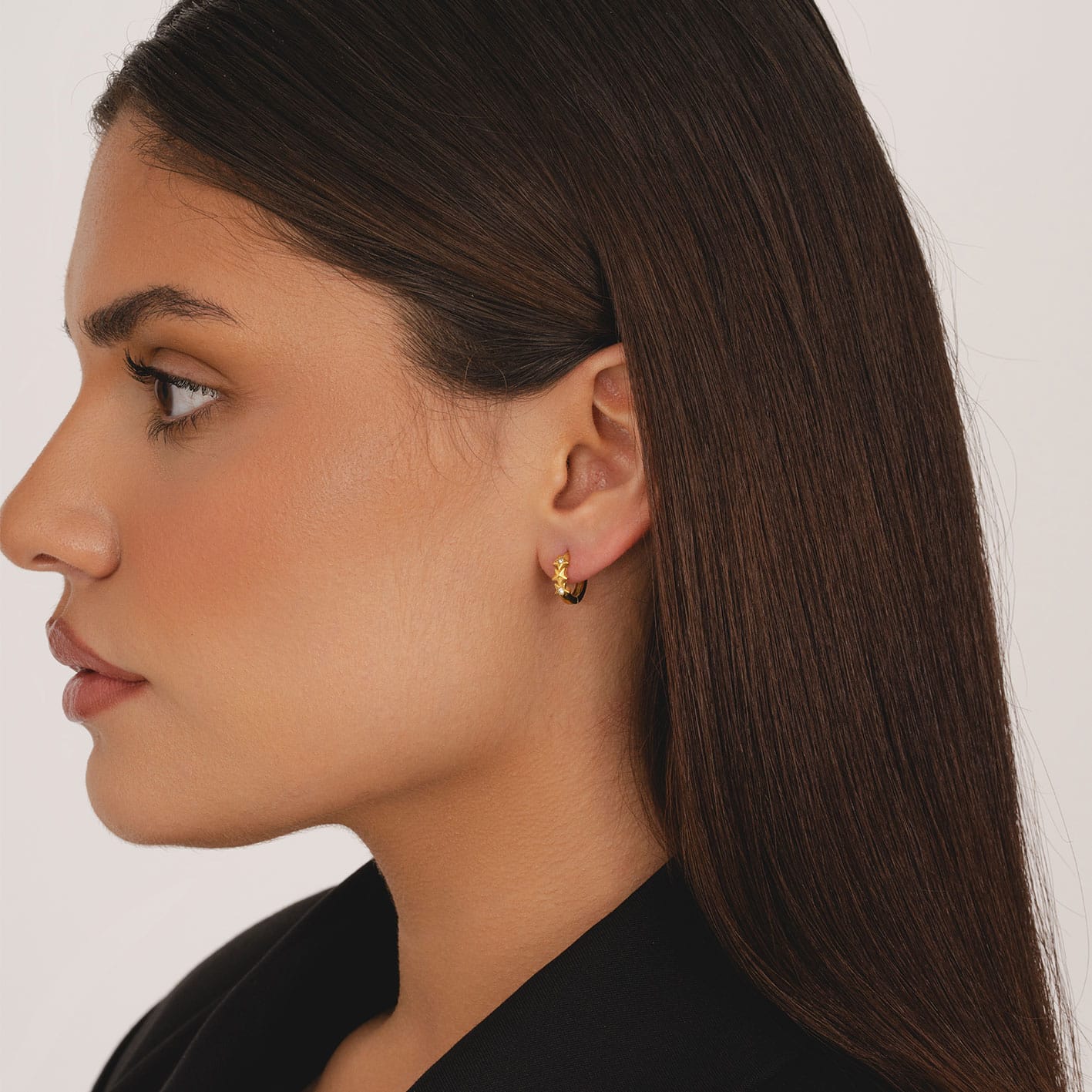 Nightfall Hoop Earrings - Image 2