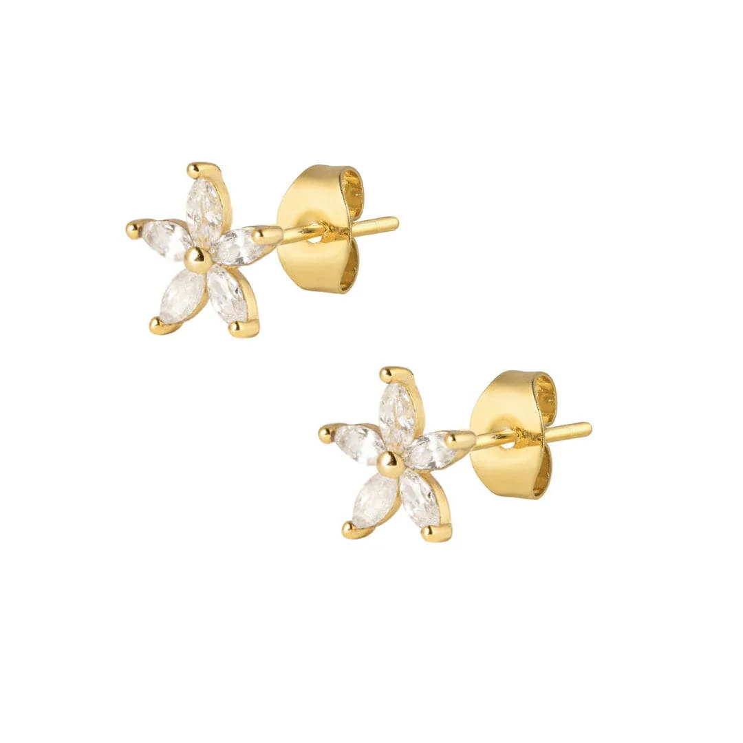 Poet Stud Earrings