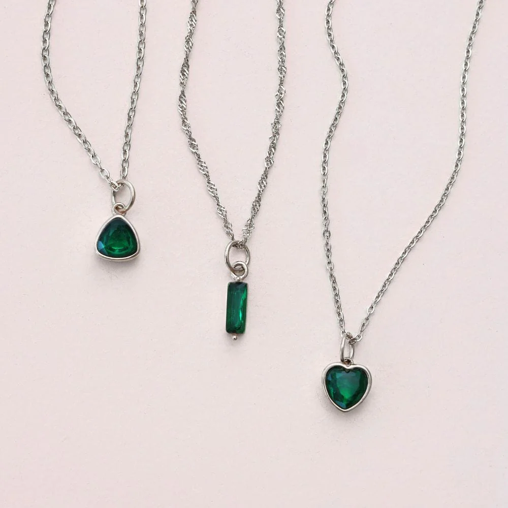 Quartet Birthstone Necklace - Image 19