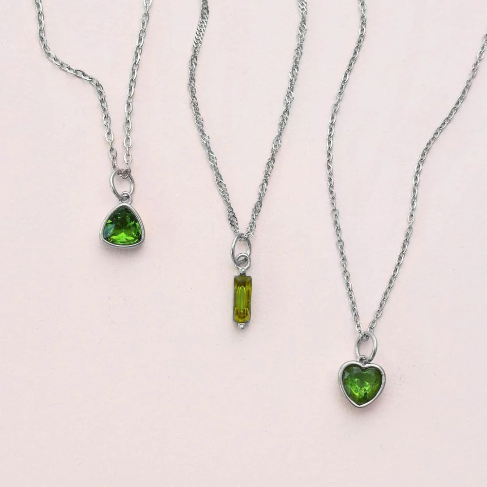 Quartet Birthstone Necklace - Image 25