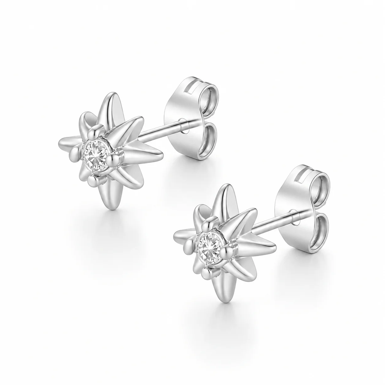 Radiance Star Stud Earrings - Image 6