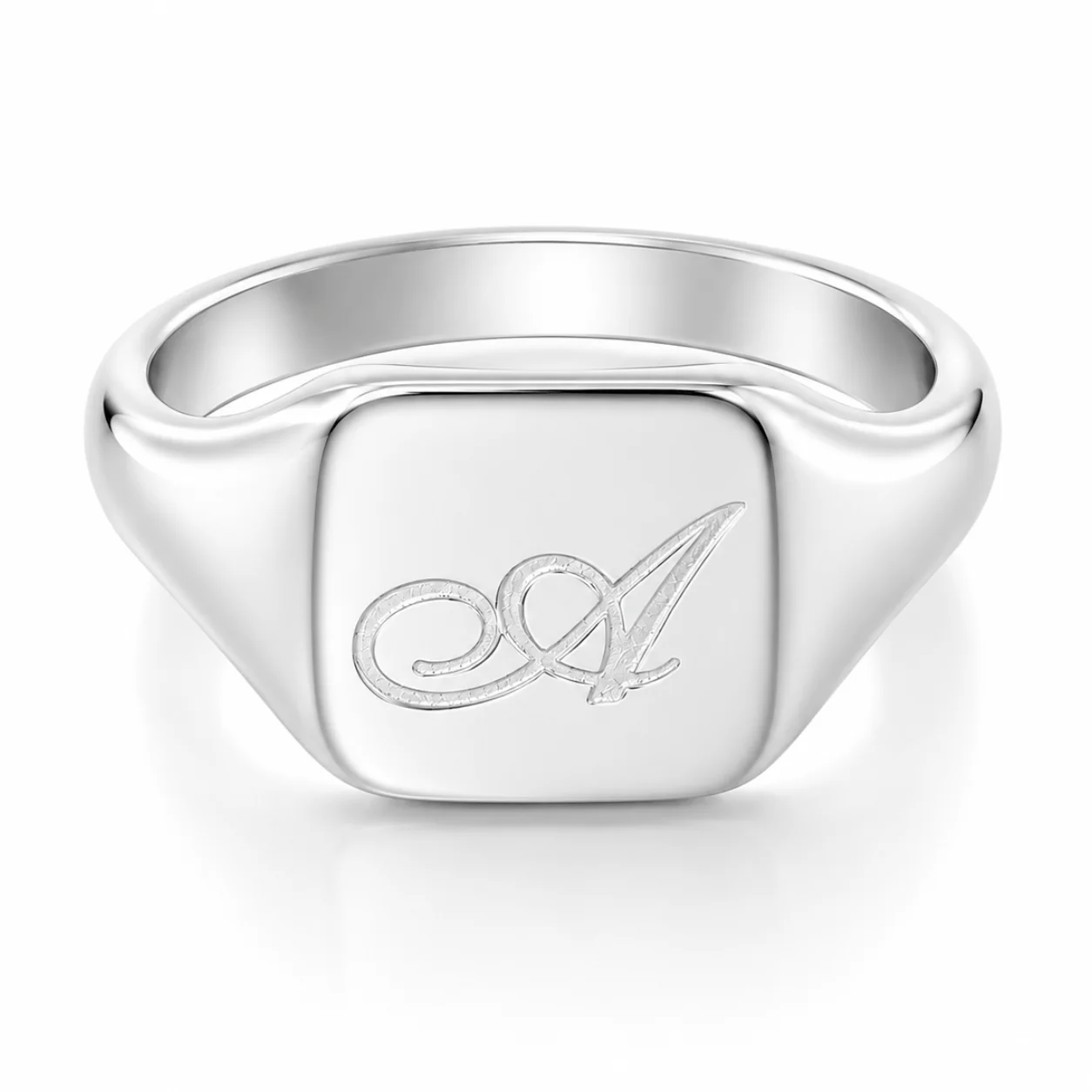 Raina Initial Signet Ring - Image 6